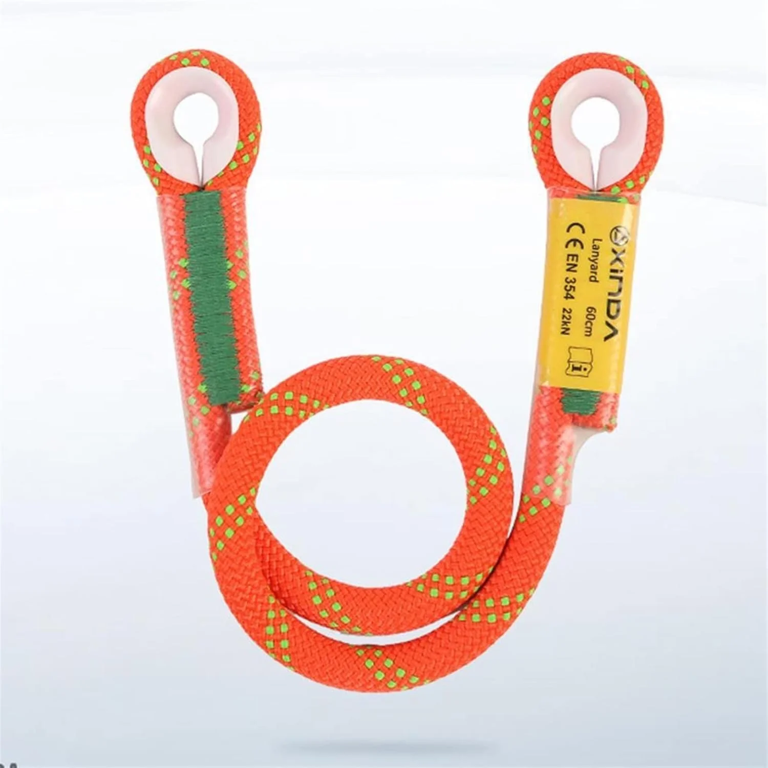 WMGSDWB Climbing rope Outdoor Lanyard Rope With Outdoor Rock Climbing Downhill Life Saver To Prevent Falling Equipment(Hortel�,120cm) WMGSDWB Climbing rope Outdoor Lanyard Rope With Outdoor Rock Climbing Downhill Life Saver To Prevent Falling Equipment(Hortel�,120cm)