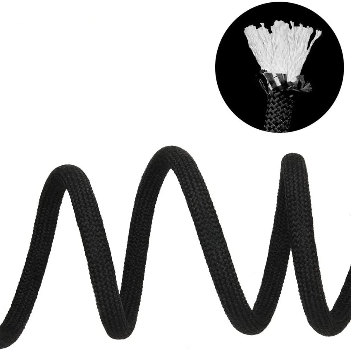 طناب صعود 14 میلی متری طناب سنگنوردی استاتیک تجهیزات صعود در فضای باز 50 متر 100 متر 200 متر طناب فرار طناب ایمنی فرود برای آموزش قدرت بدنی