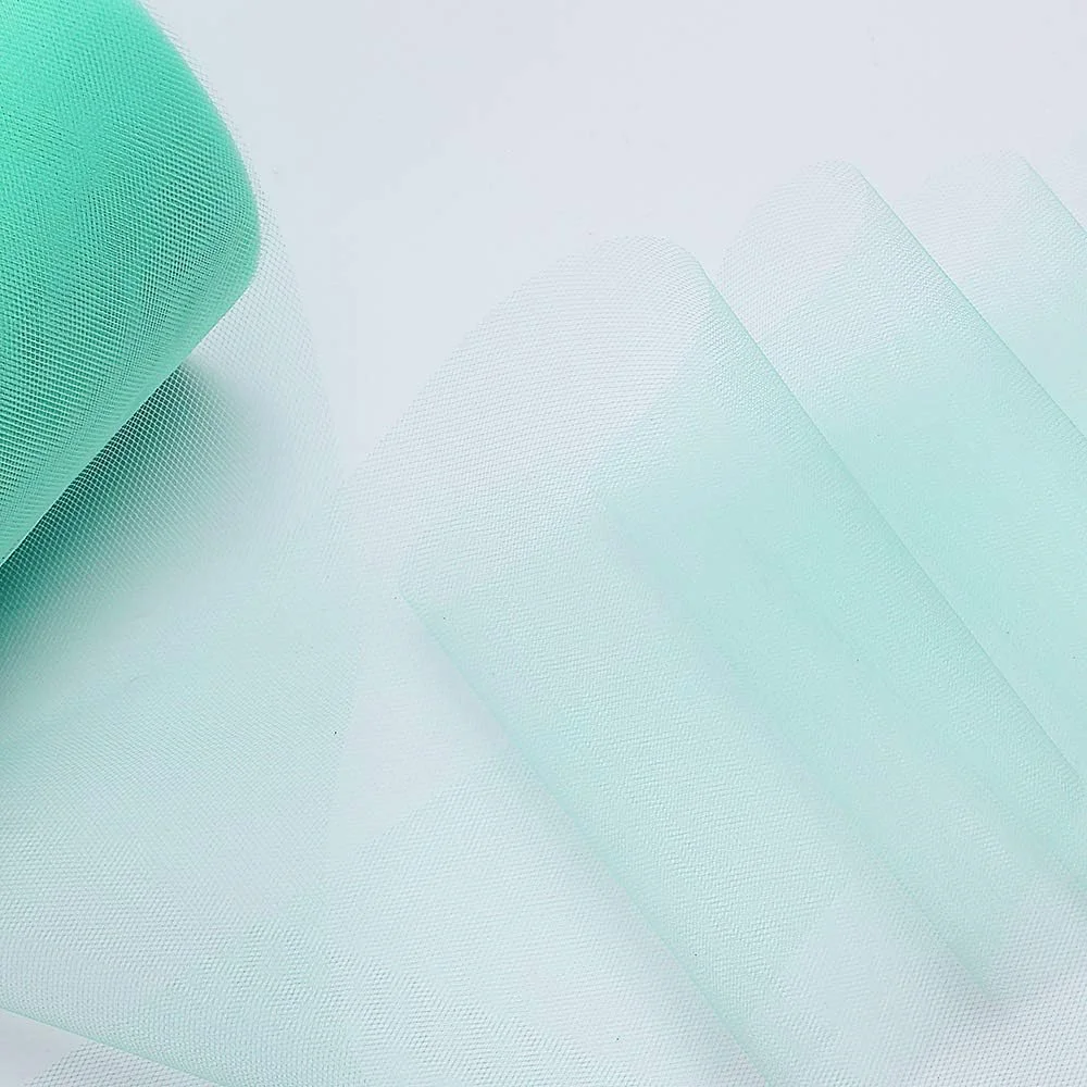 رول تور POCOLOR، 6 اینچ در 200 یارد (600 فوت)، روبان توری، پارچه توری، دامن میز، تزئینات عروسی، بسته بندی هدیه (نعنایی) رول تور POCOLOR، 6 اینچ در 200 یارد (600 فوت)، روبان توری، پارچه توری، دامن میز، تزئینات عروسی، بسته بندی هدیه (نعنایی)