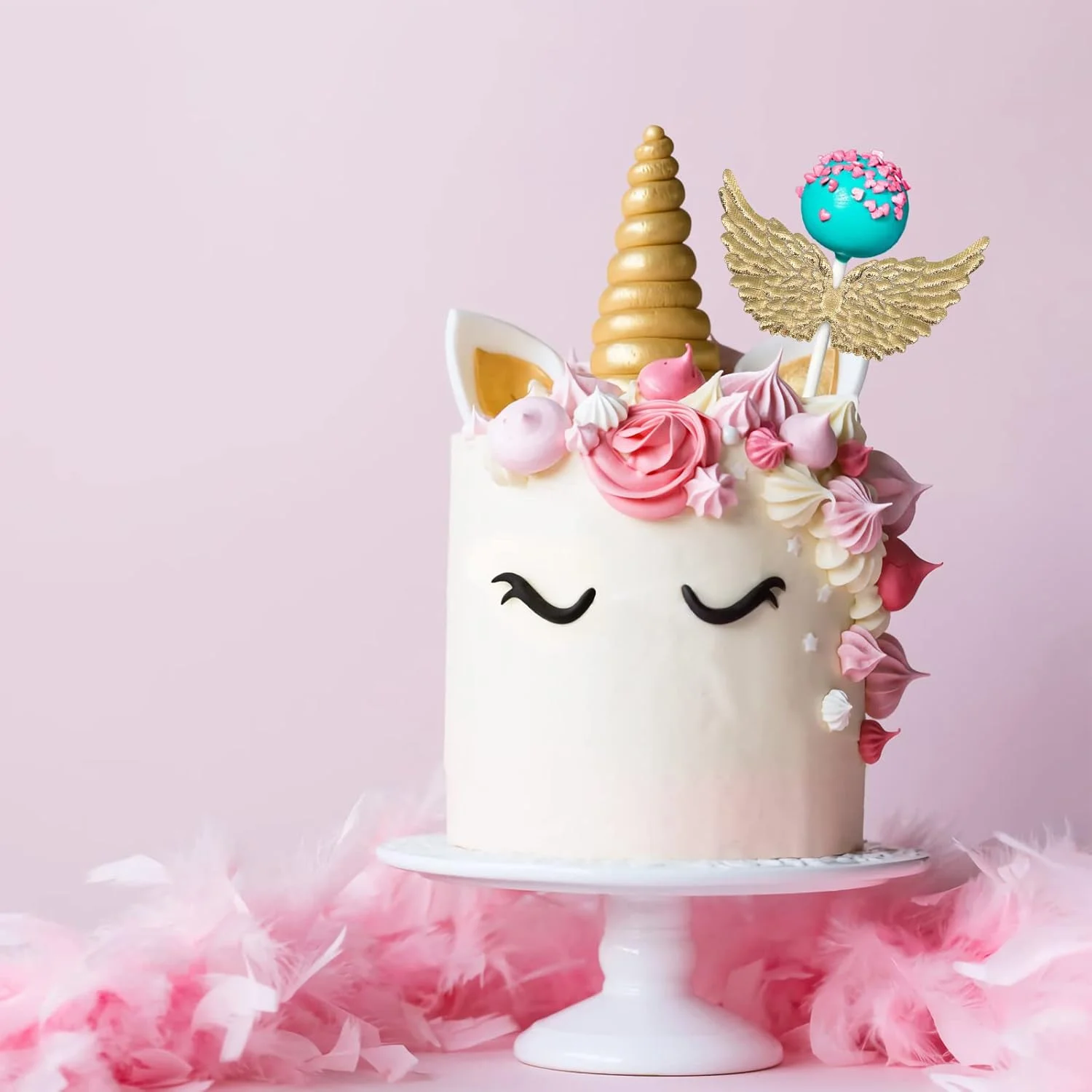 NUOBESTY 12 عدد بال فرشته ای، تکه های بال پارچه ای برای کاردستی های DIY، لوازم جانبی مو (طلایی) NUOBESTY 12 عدد بال فرشته ای، تکه های بال پارچه ای برای کاردستی های DIY، لوازم جانبی مو (طلایی)