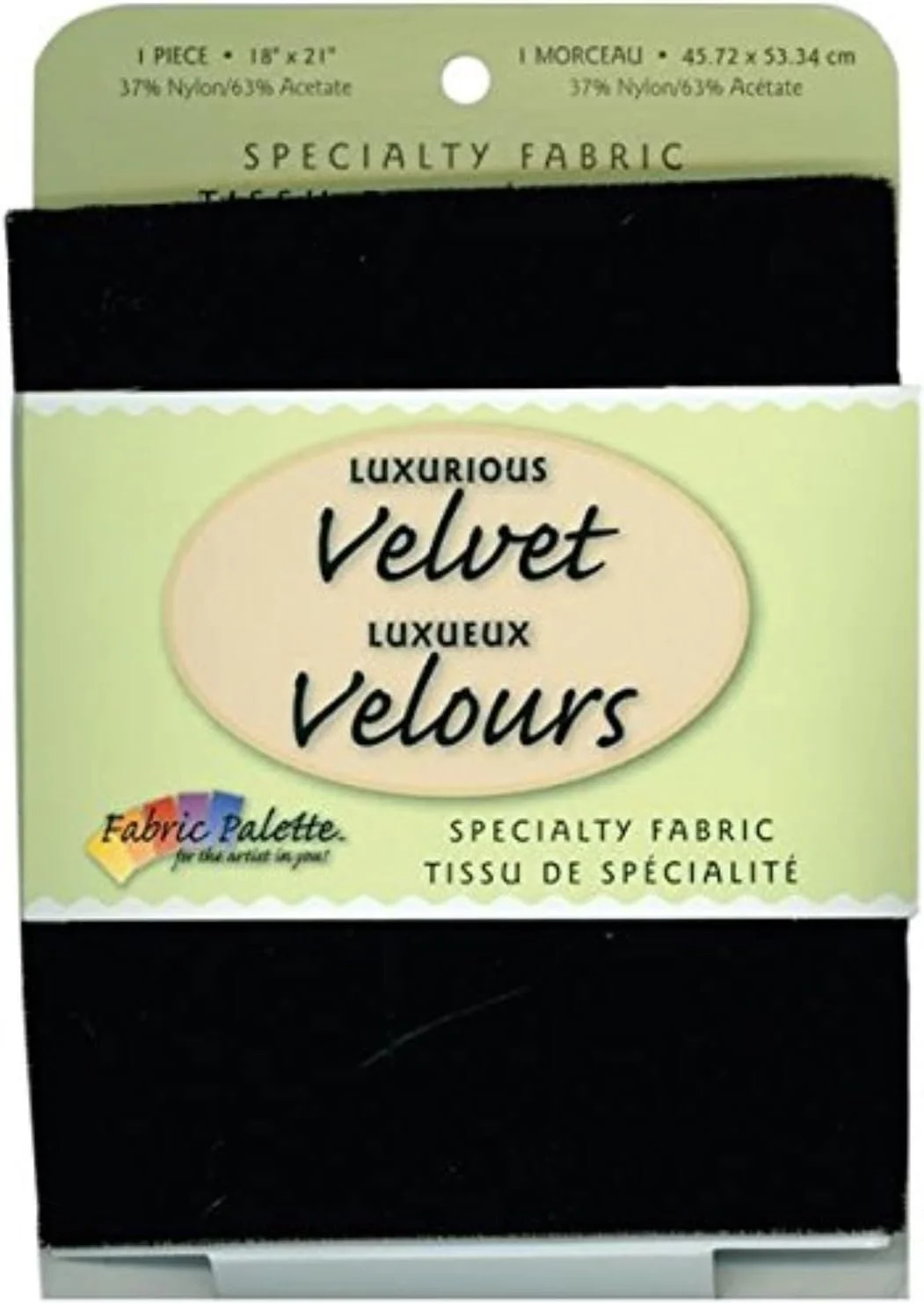 برش های مخملی Fabric Editions، 45 در 53 سانتی متر، مشکی