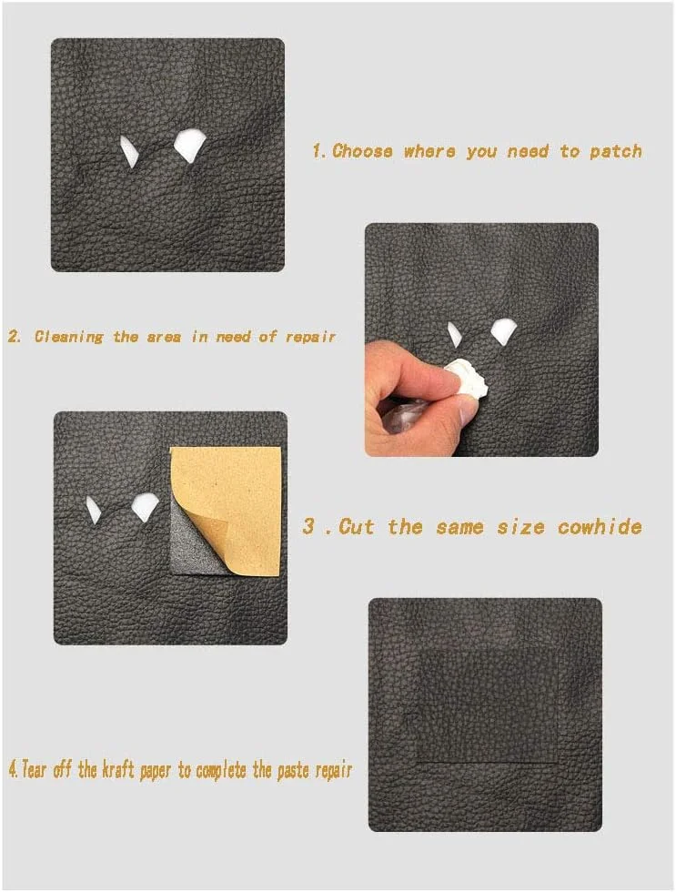 پچ تعمیر چرمی خود چسب XCYYBB، پارچه متری، چرم مصنوعی وینیل با کیفیت عالی، چرم مصنوعی، پارچه روکش چرمی - قهوه ای 11# 1.37x25m