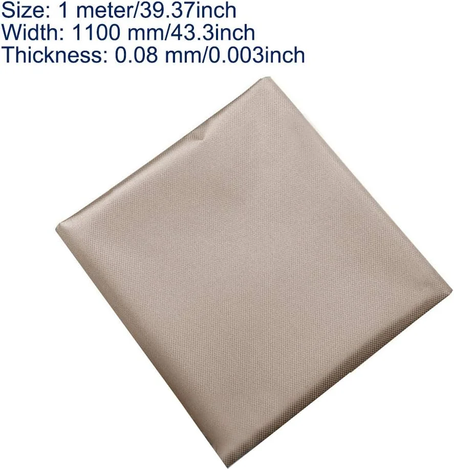 پارچه فارادی CALIDAKA با ابعاد 110x100 سانتیمتر، محافظت در برابر EMF، محافظت RFID، ضد تشعشع، پارچه محافظ، مناسب برای مایکروویو، پارچه کیف کارت، محصولات الکترونیکی پارچه فارادی CALIDAKA با ابعاد 110x100 سانتیمتر، محافظت در برابر EMF، محافظت RFID، ضد تشعشع، پارچه محافظ، مناسب برای مایکروویو، پارچه کیف کارت، محصولات الکترونیکی