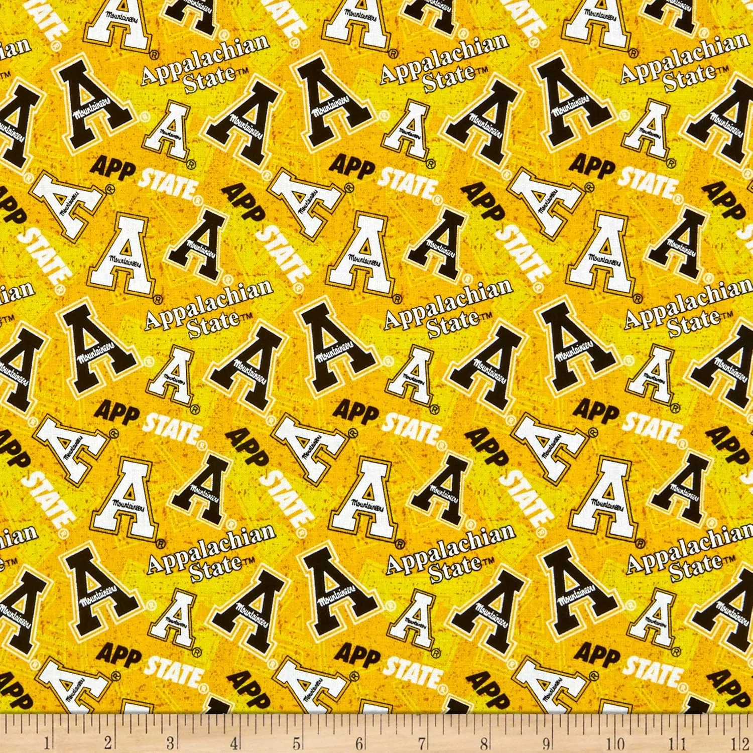 پارچه نخی چند منظوره NCAA Appalachian State Mountaineers Tone on Tone