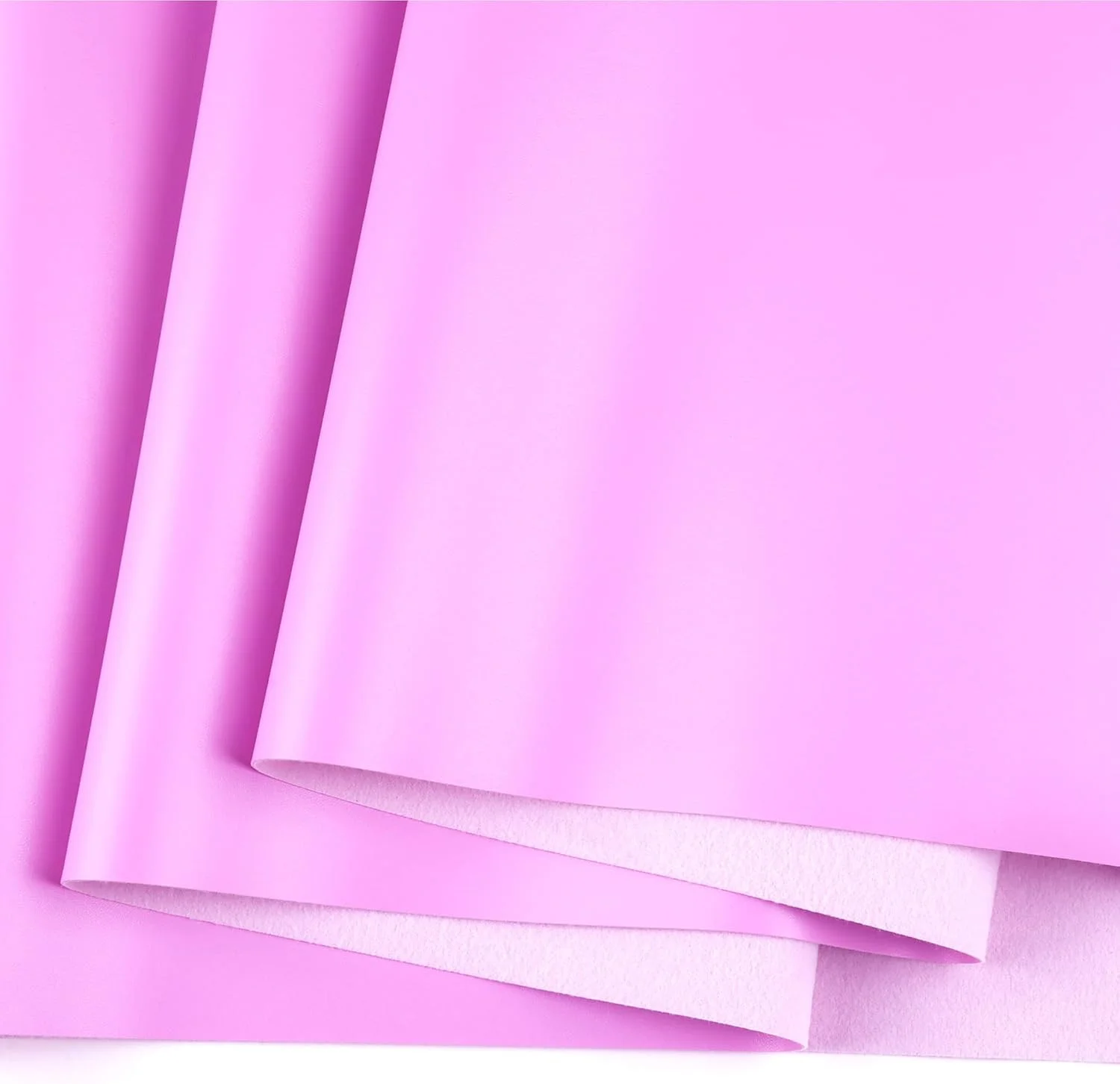 رمیا چرم مصنوعی نرم یک رول 35cmx135cm مناسب برای پروژه های صنایع دستی DIY (بنفش روشن)