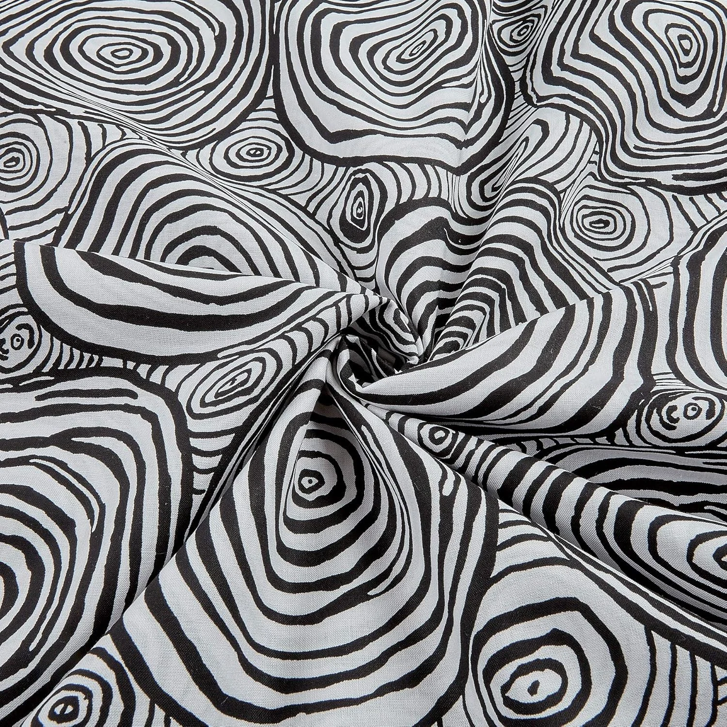 FIAHNG FreeSpirit Fabrics Kaffe Fassett Collective for FreeSpirit Onion Rings, Black Yard FIAHNG FreeSpirit Fabrics Kaffe Fassett Collective for FreeSpirit Onion Rings, Black Yard