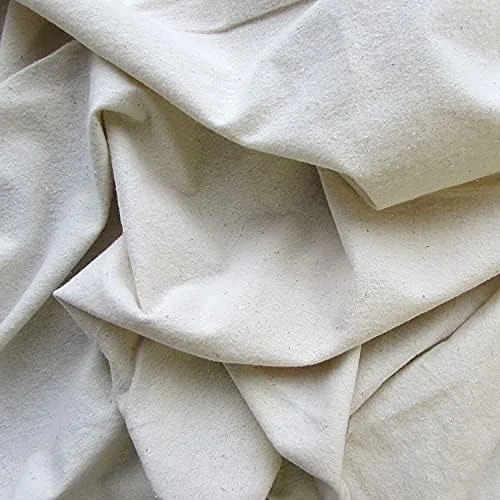 Organic Cotton Plus Lightweight Flannel Fabric - Natural - 55 Inches wide - By the Yard