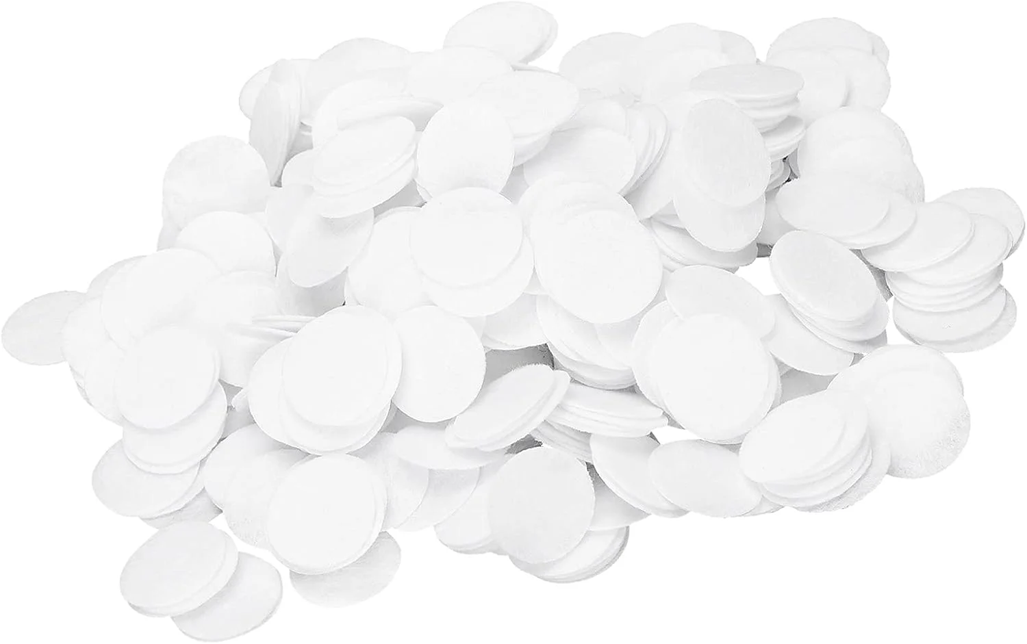 500 عدد نمد دایره ای غیر بافته شده برای صنایع دستی DIY، پارچه نمدی غیر بافته شده، پد پارچه ای دایره ای، تزیینات نمدی، تکه های صنایع دستی DIY، تراشه تزیین مو 25 میلی متر (سفید) 500 عدد نمد دایره ای غیر بافته شده برای صنایع دستی DIY، پارچه نمدی غیر بافته شده، پد پارچه ای دایره ای، تزیینات نمدی، تکه های صنایع دستی DIY، تراشه تزیین مو 25 میلی متر (سفید)