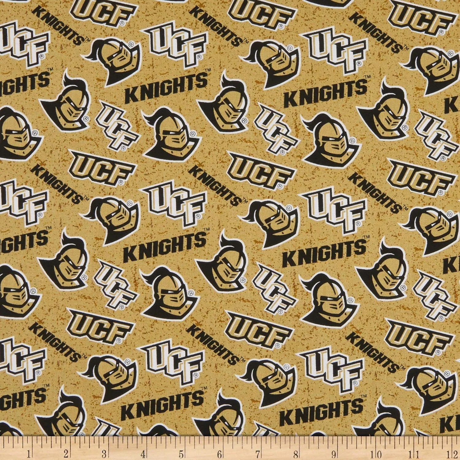 پارچه نخی طرح NCAA UCF Knights، چند رنگ