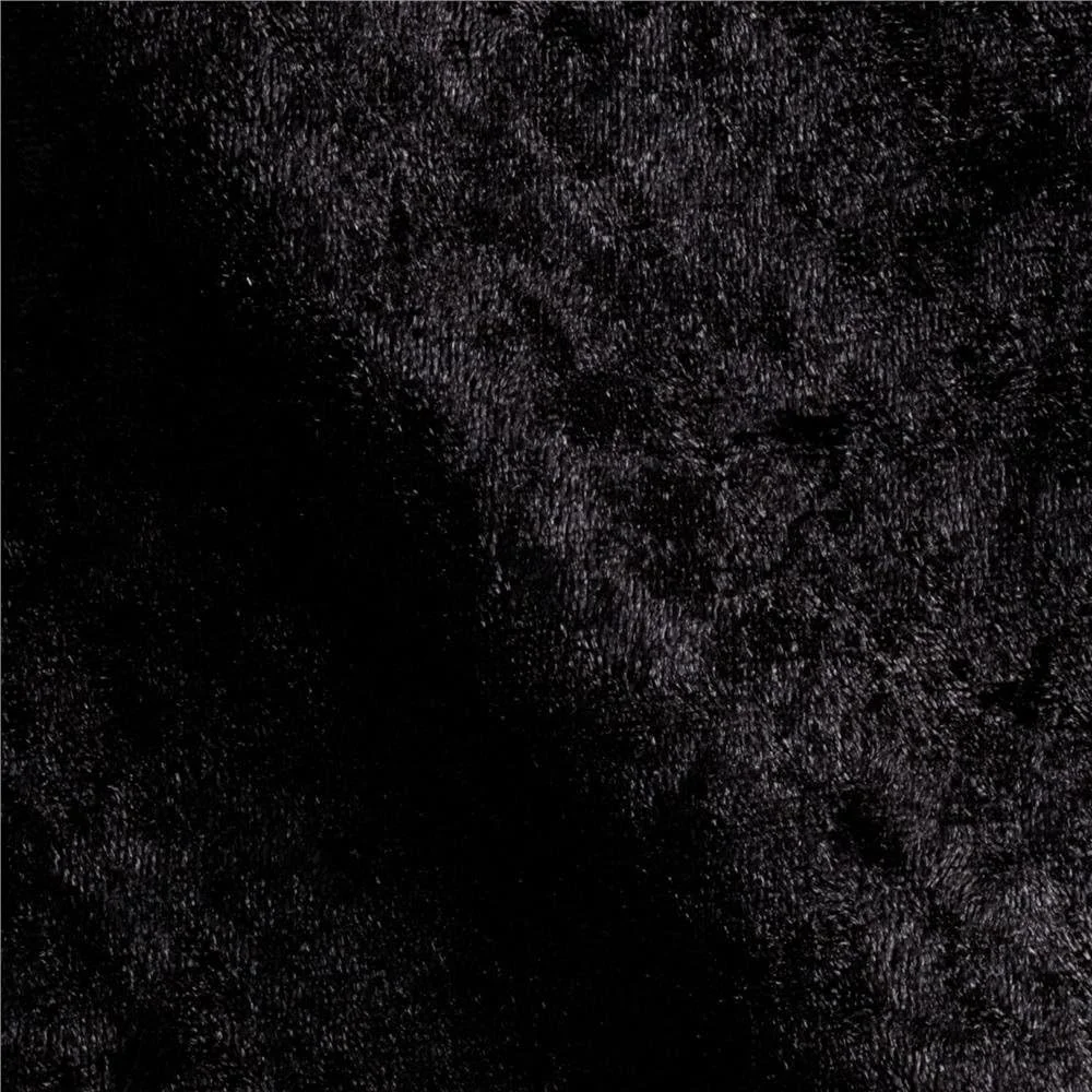 پارچه مخمل کشی Ben Textiles، مشکی، متری