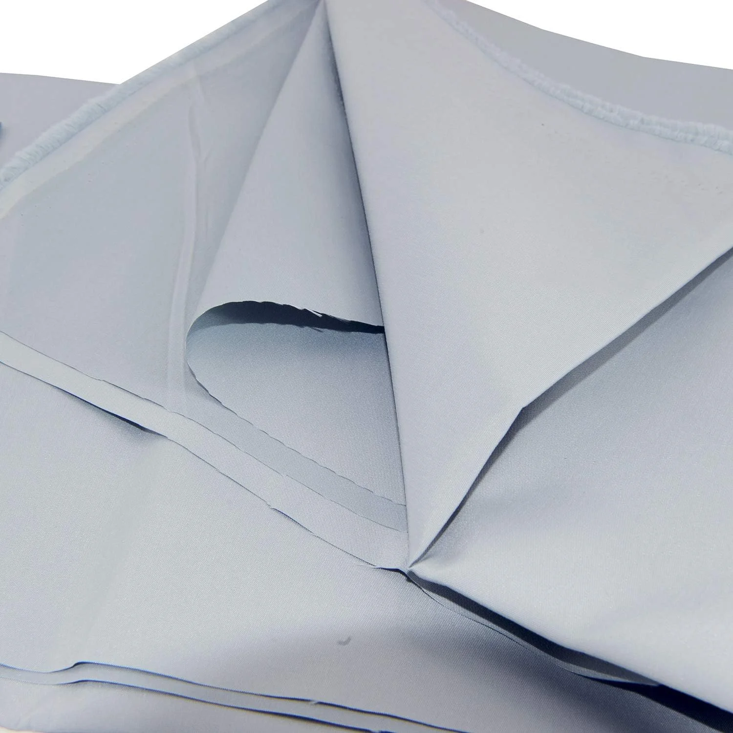 پارچه تترون پاپیلن مخلوط پنبه ممتاز با طعم گل رز برای لباس و کاردستی، متری (خاکستری استیل، 1 متر)