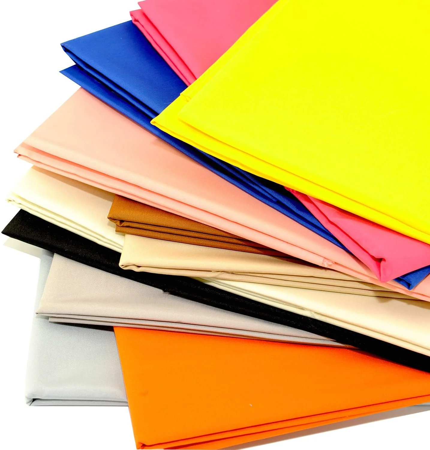 پارچه تترون پاپیلن مخلوط پنبه ممتاز با طعم گل رز برای لباس و کاردستی، متری (خاکستری استیل، 1 متر)