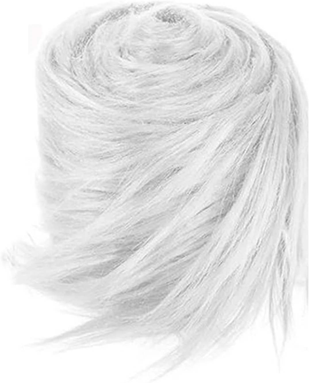 تکه های پارچه خز مصنوعی نرم sundrerfect، 5 در 150 سانتی متر، مناسب برای پروژه های صنایع دستی DIY، سفید کرمی، تزئینات کریسمس، ریش نوم، کاسپلی و دکور