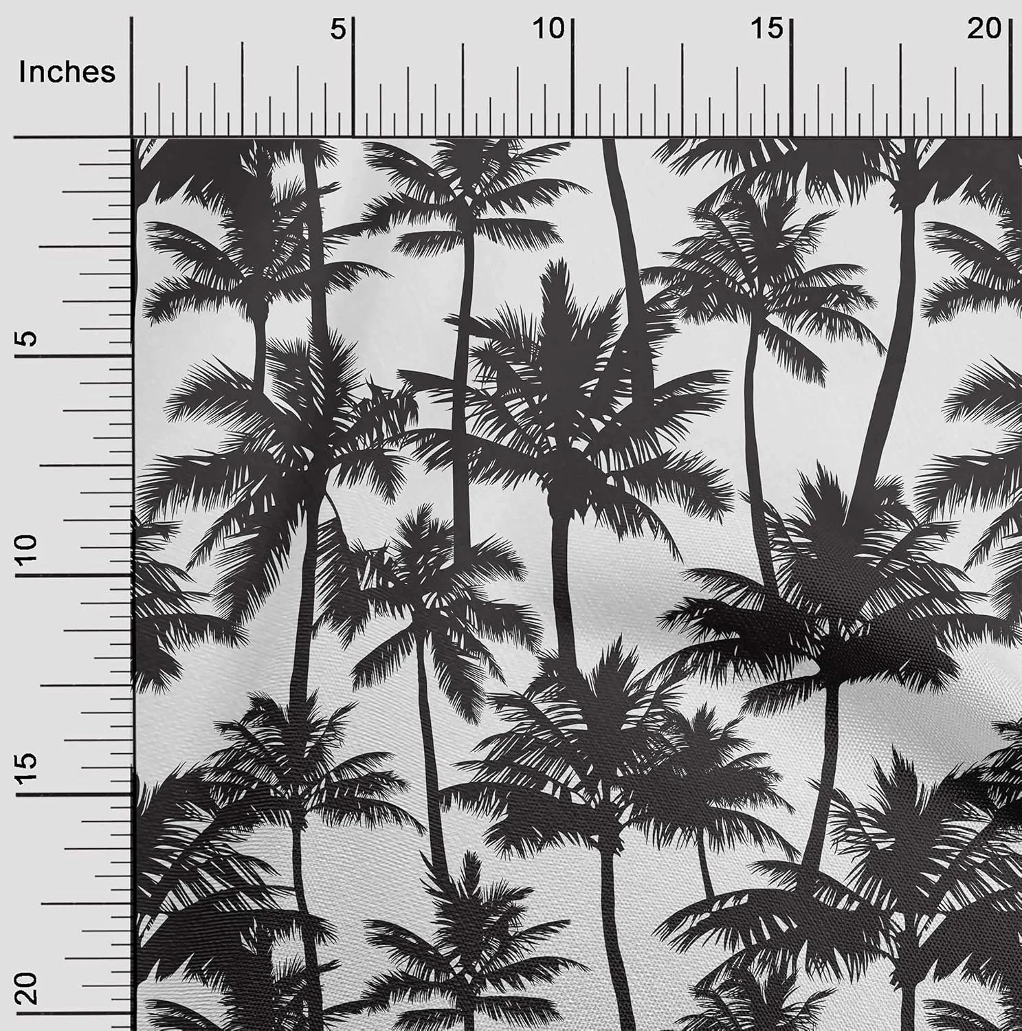oneOone Cotton Flex White Fabric Coconut Tree & Leaf Sewing Craft Projects Fabric Prints by Yard 40 Inch Wide oneOone Cotton Flex White Fabric Coconut Tree & Leaf Sewing Craft Projects Fabric Prints by Yard 40 Inch Wide