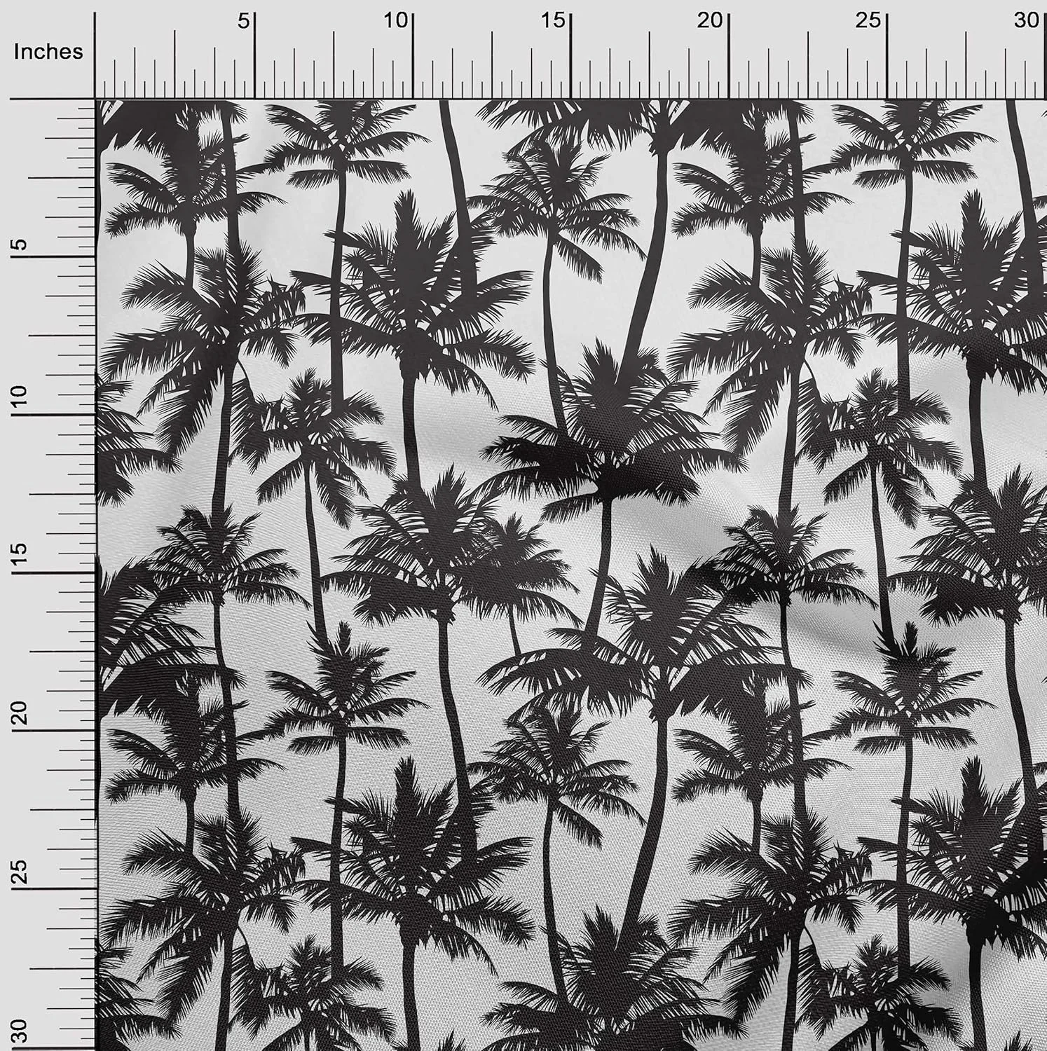 oneOone Cotton Flex White Fabric Coconut Tree & Leaf Sewing Craft Projects Fabric Prints by Yard 40 Inch Wide oneOone Cotton Flex White Fabric Coconut Tree & Leaf Sewing Craft Projects Fabric Prints by Yard 40 Inch Wide