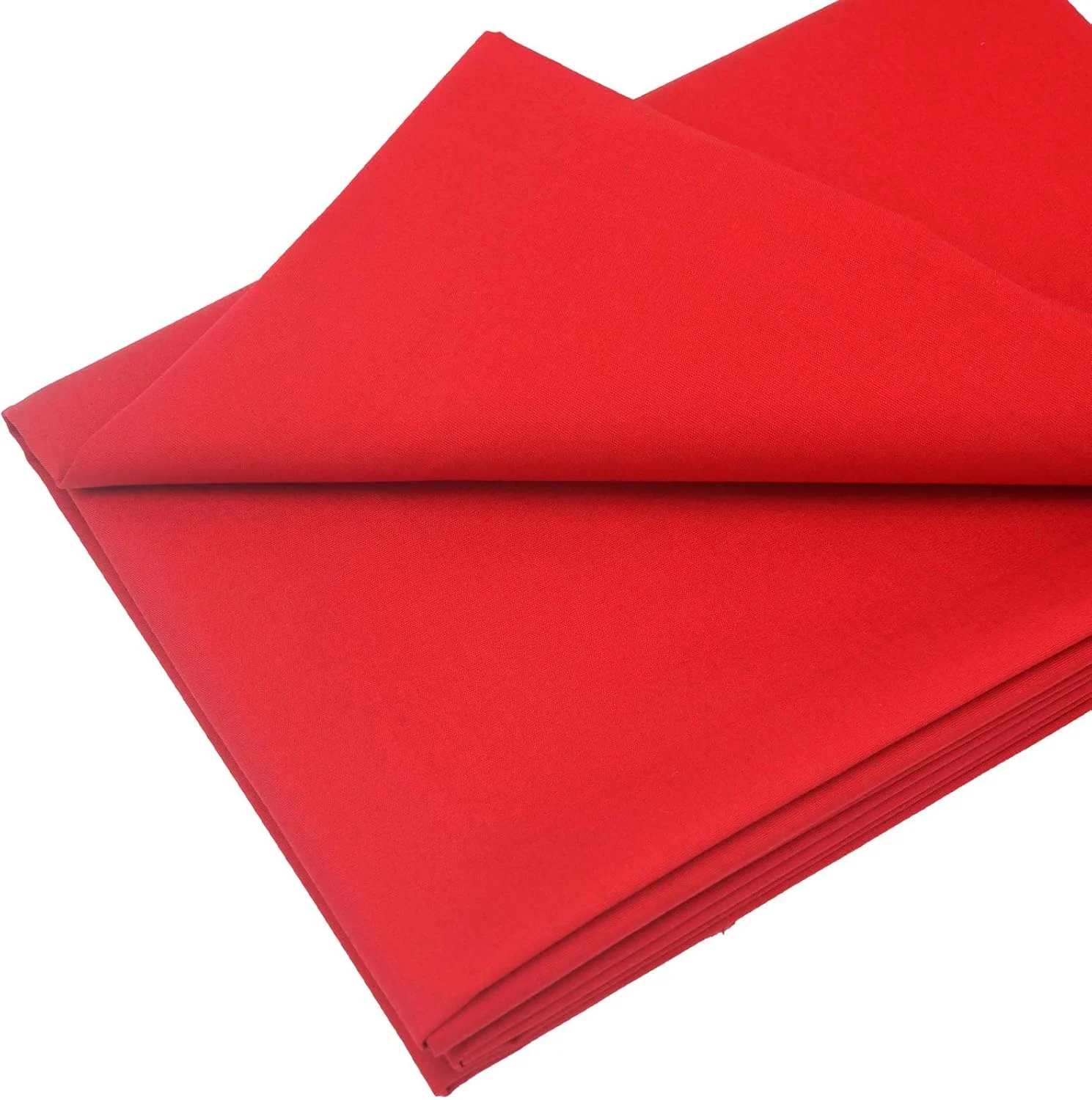 پارچه نخی 100% کتان Master FAB (قرمز، 1.1 یارد)