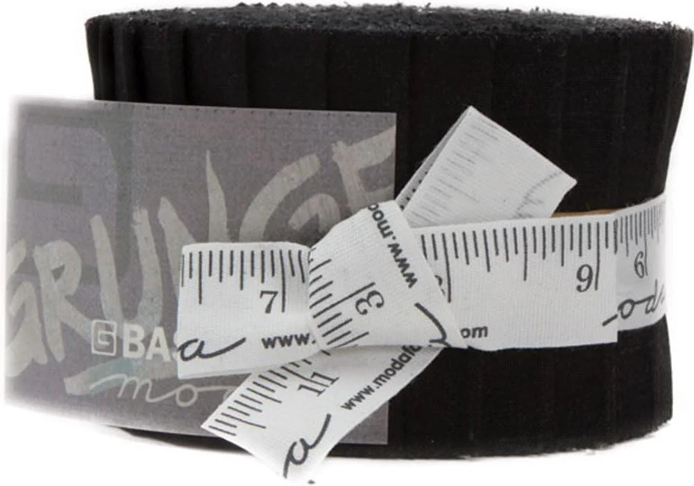 رول پارچه ای Moda Fabrics BasicGrey Grunge Basics Onyx Junior Jelly Roll شامل 20 نوار 2.5 اینچی مناسب خیاطی کد 30150JJR 99 رول پارچه ای Moda Fabrics BasicGrey Grunge Basics Onyx Junior Jelly Roll شامل 20 نوار 2.5 اینچی مناسب خیاطی کد 30150JJR 99