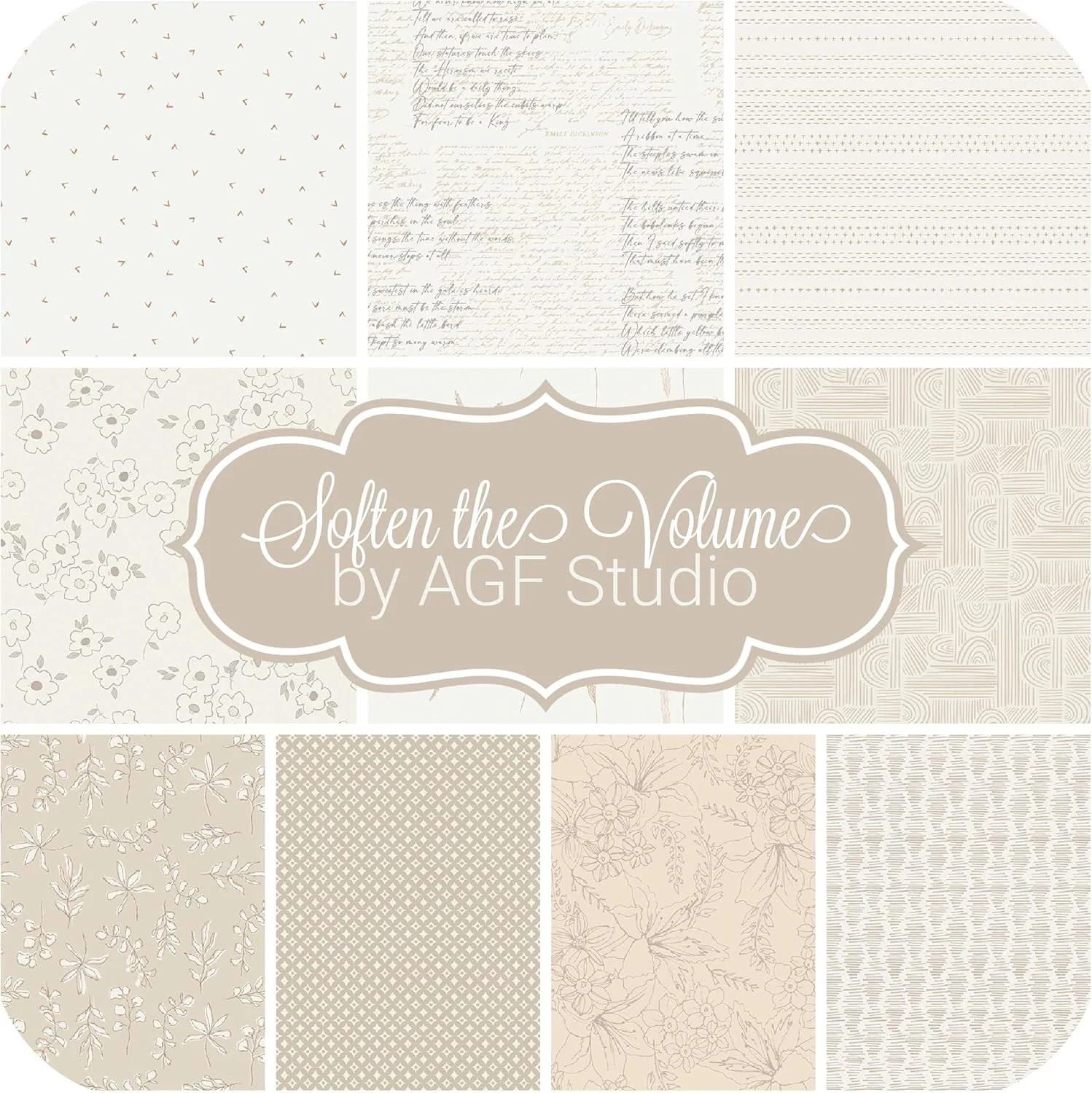 بسته پارچه ای یک چهارم چربی کپسول ها - نرم کردن صدا (10 تکه) توسط AGF Studio برای گالری هنری 45.72 سانتی متر در 53.34 سانتی متر برش های پارچه ای پارچه لحافی DIY بسته پارچه ای یک چهارم چربی کپسول ها - نرم کردن صدا (10 تکه) توسط AGF Studio برای گالری هنری 45.72 سانتی متر در 53.34 سانتی متر برش های پارچه ای پارچه لحافی DIY