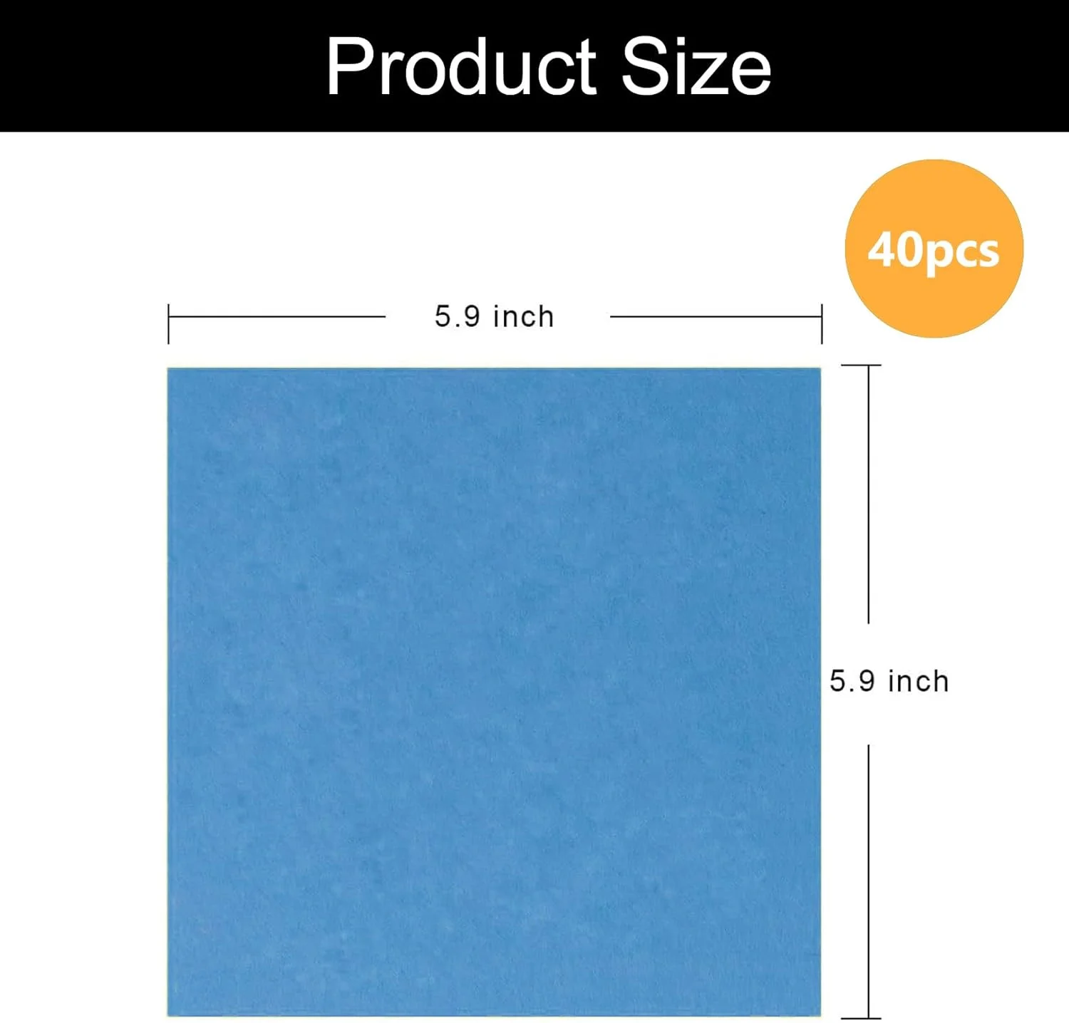 40 عدد پارچه نمدی برای کاردستی، خیاطی و تکه دوزی، ست پارچه نمدی پلی استر با رنگ های متنوع، پارچه نمدی برای کاردستی، ورق های نمدی برای خیاطی و کاردستی کودکان