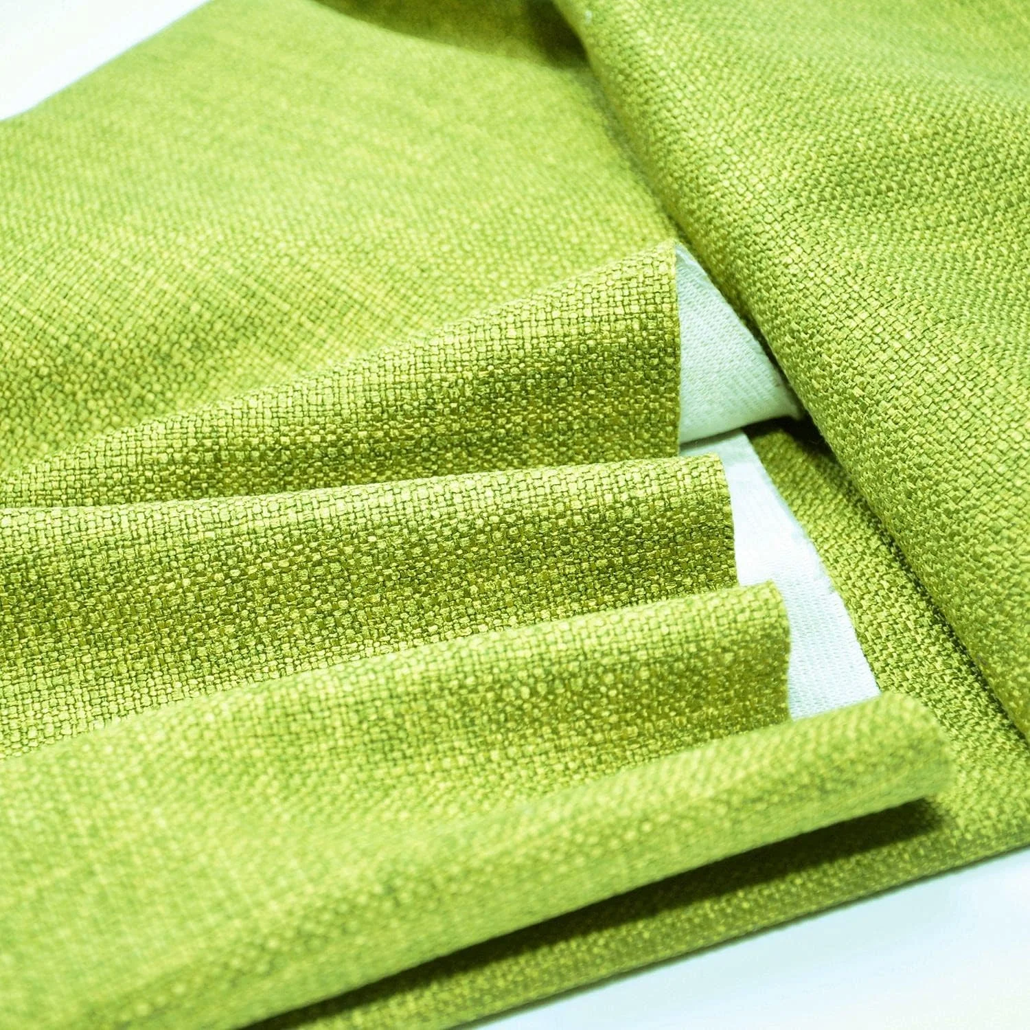 پارچه یوتانگ متری و پارچه خیاطی روکش مبلمان 9OZ - 100% پلی استر - طرح سبز ساده