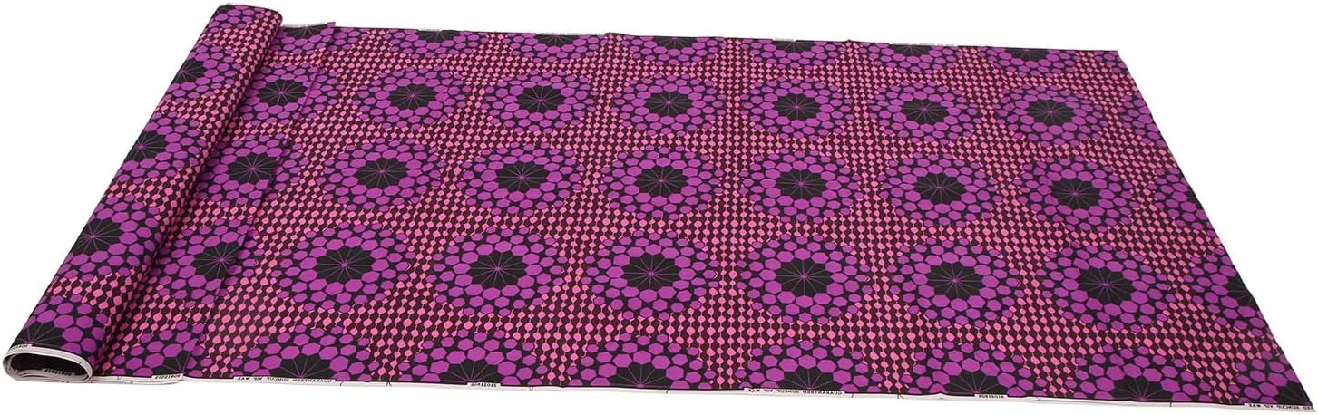 پارچه آفریقایی 6 یاردی، پارچه چاپی مومی آنکارا آفریقایی برای خیاطی، پروژههای صنایع دستی لباس مهمانی و تکه دوزی DIY (شماره 3) پارچه آفریقایی 6 یاردی، پارچه چاپی مومی آنکارا آفریقایی برای خیاطی، پروژههای صنایع دستی لباس مهمانی و تکه دوزی DIY (شماره 3)