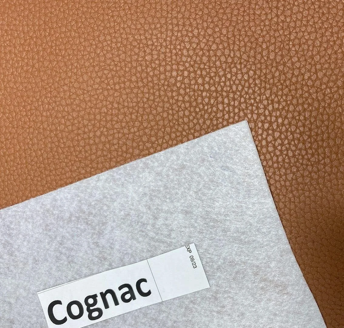 پارچه چرم مصنوعی Mybecca طرح Calf Champion Cognac (یک یارد) (3 فوت در 4.5 فوت) پارچه چرم مصنوعی Mybecca طرح Calf Champion Cognac (یک یارد) (3 فوت در 4.5 فوت)