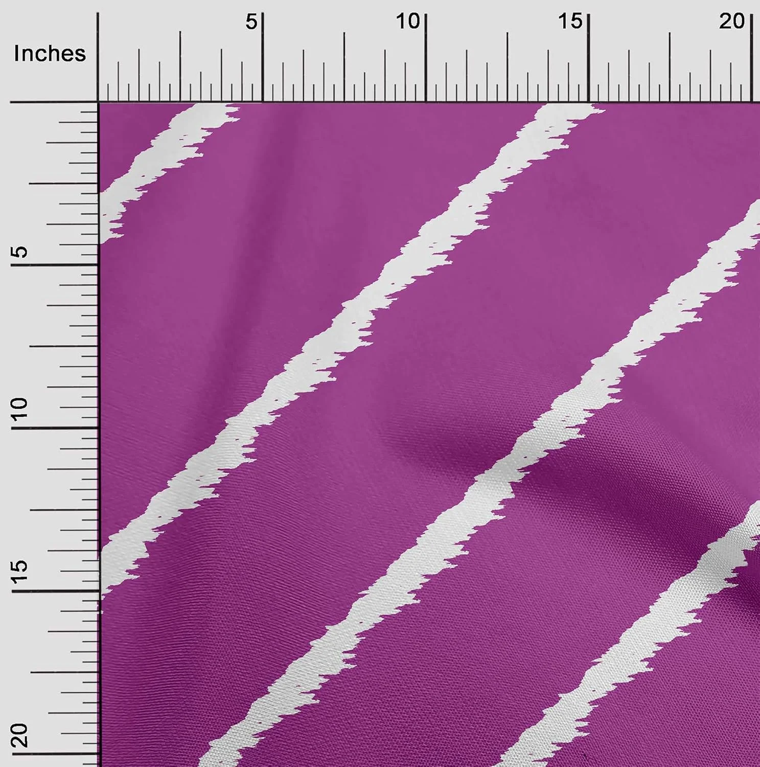 پارچه پلی استر اسپندکس بنفش راه راه oneOone برای پروژه های خیاطی و چاپ پارچه، متری 142 سانتی متر عرض