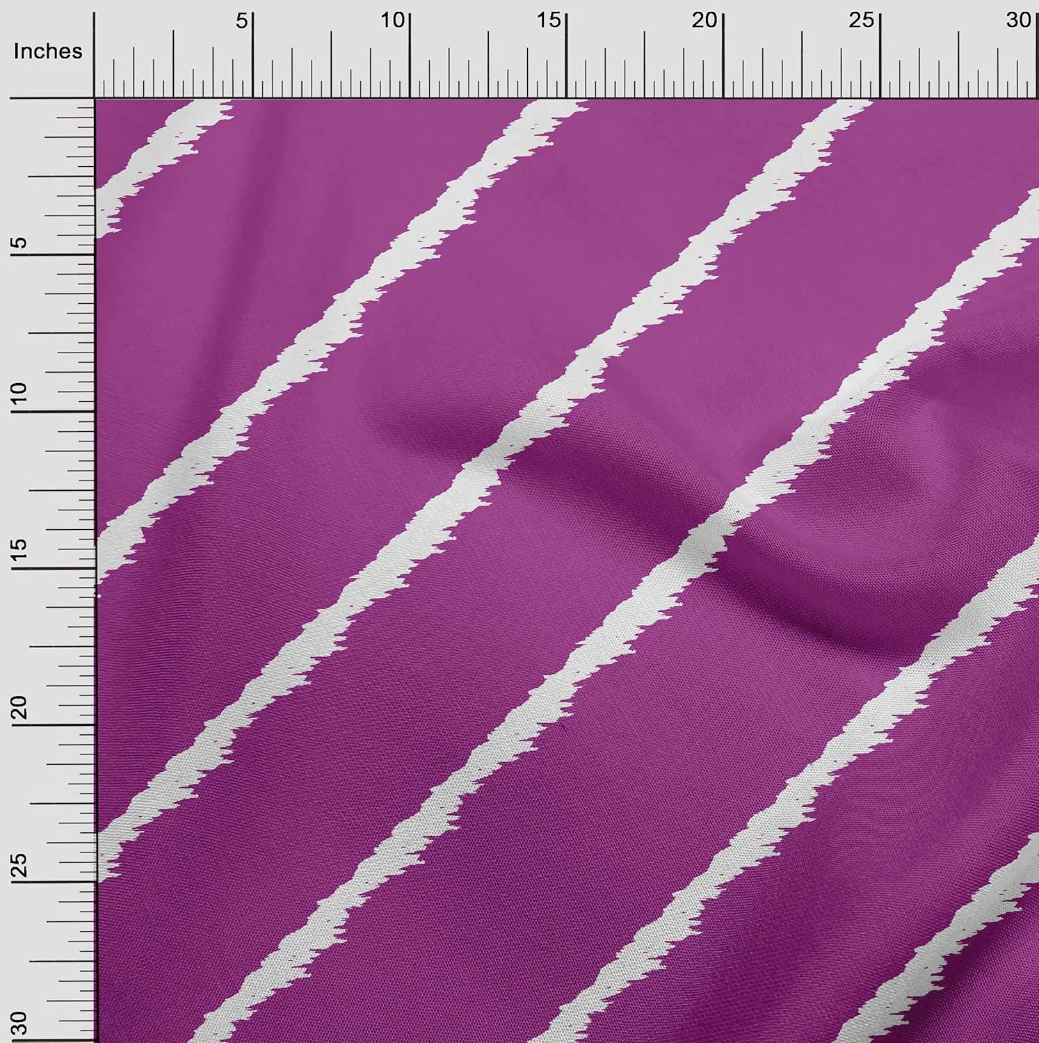 پارچه پلی استر اسپندکس بنفش راه راه oneOone برای پروژه های خیاطی و چاپ پارچه، متری 142 سانتی متر عرض