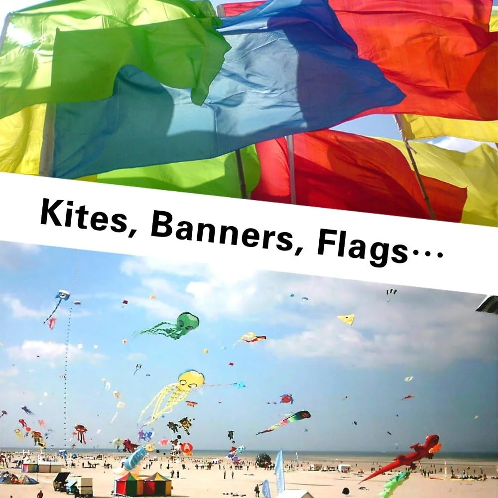 پارچه نایلونی ریپ استاپ 40D ارتقا یافته HENGDA KITE، ابعاد 152x91 سانتی متر، ضد آب، مناسب فضای باز - خاکستری روشن