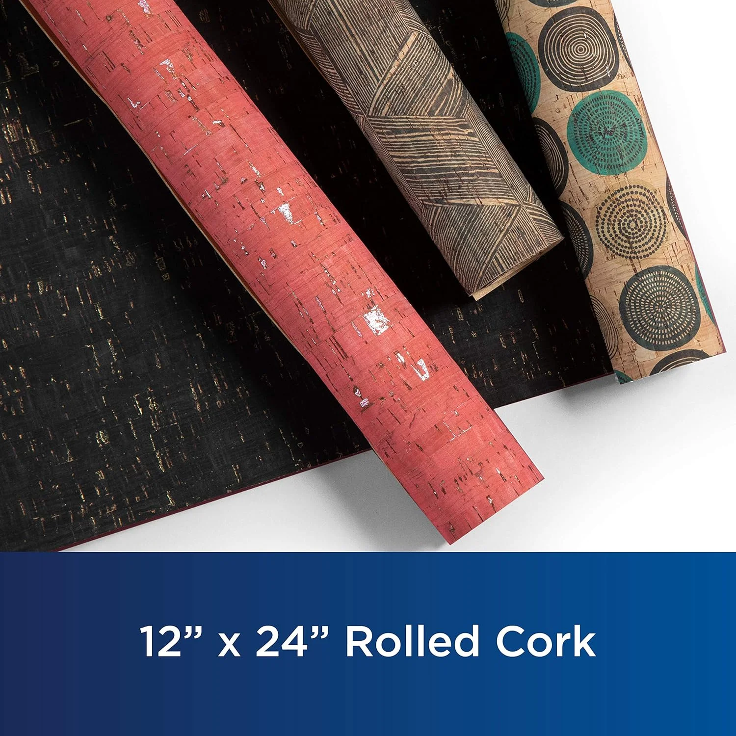 پارچه چوب پنبه ای رولی طرح قلم مو Brother CACORKBR ScanNCut، تنوع رنگ پارچه چوب پنبه ای رولی طرح قلم مو Brother CACORKBR ScanNCut، تنوع رنگ