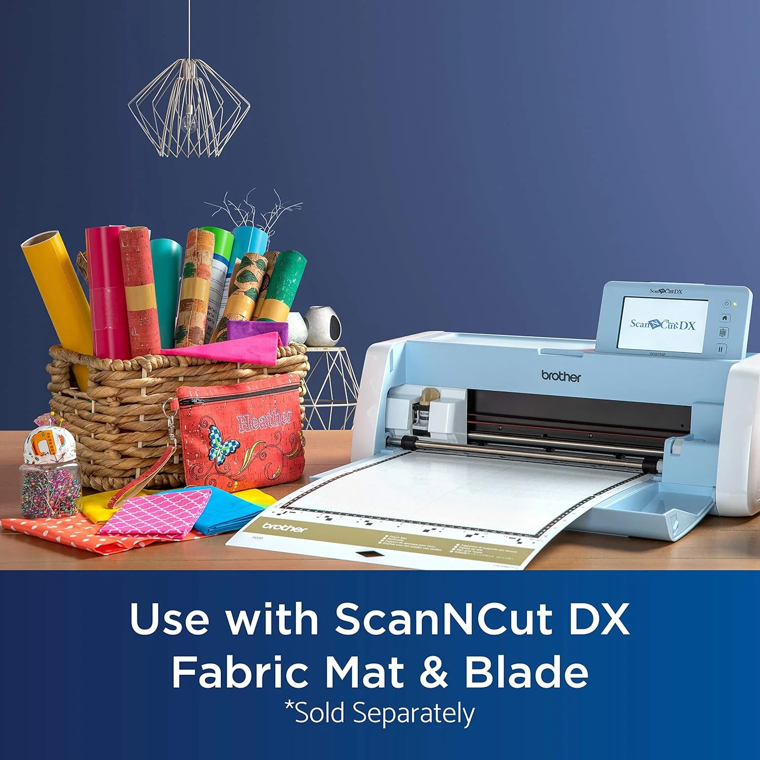 پارچه چوب پنبه ای رولی طرح قلم مو Brother CACORKBR ScanNCut، تنوع رنگ پارچه چوب پنبه ای رولی طرح قلم مو Brother CACORKBR ScanNCut، تنوع رنگ