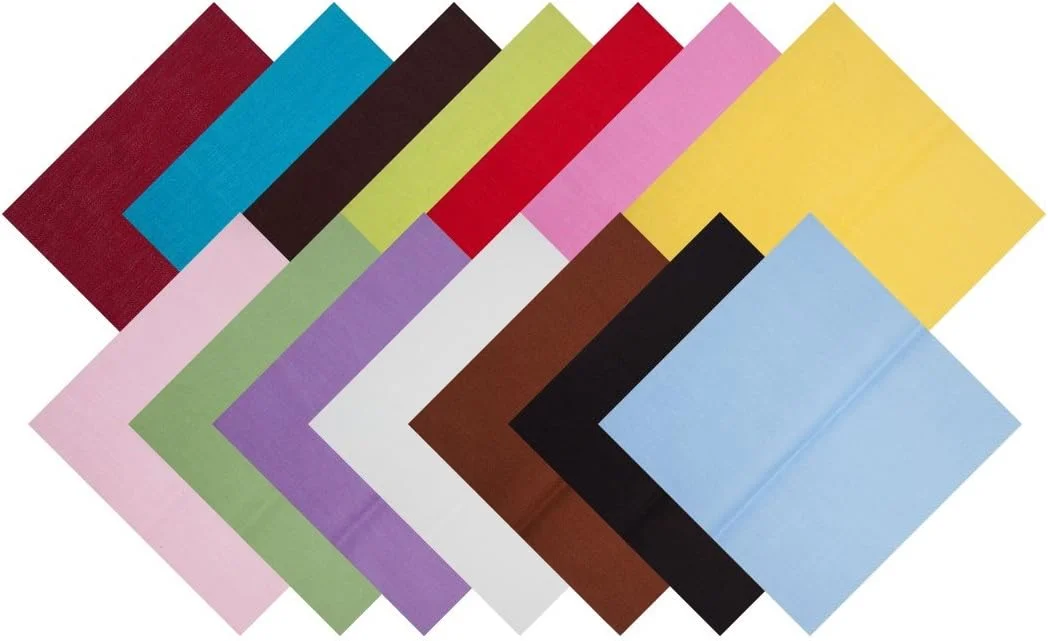 ریلایندو 14 تکه پارچه نخی رنگ ثابت 40x40 سانتیمتر، مناسب تکهدوزی، خیاطی، اسکرپ بوک، لحافدوزی، الگو و کارهای هنری ریلایندو 14 تکه پارچه نخی رنگ ثابت 40x40 سانتیمتر، مناسب تکهدوزی، خیاطی، اسکرپ بوک، لحافدوزی، الگو و کارهای هنری