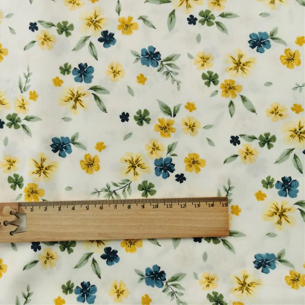 پارچه های نخی زرد رنگ Hanjunzhao، بسته های تکه ای 45 × 55 سانتی متر برای لحاف دوزی، خیاطی و کاردستی پارچه های نخی زرد رنگ Hanjunzhao، بسته های تکه ای 45 × 55 سانتی متر برای لحاف دوزی، خیاطی و کاردستی