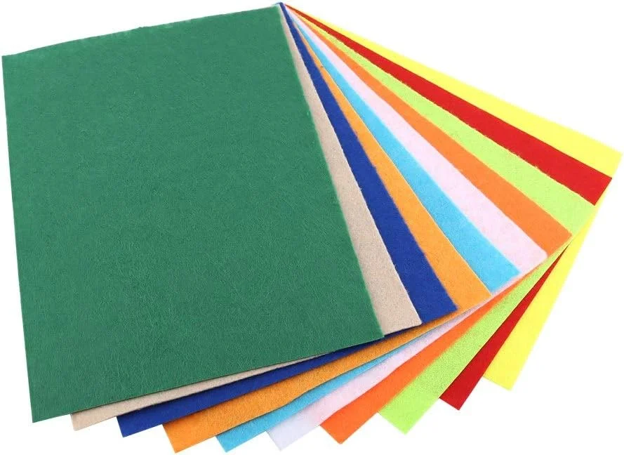 ۱۰ عدد پارچه نمدی رنگارنگ، ورق مربعی پارچه کاردستی ۲۰ × ۳۰ سانتی متر برای صنایع دستی DIY، خیاطی، پروژه های کاردستی ۱۰ عدد پارچه نمدی رنگارنگ، ورق مربعی پارچه کاردستی ۲۰ × ۳۰ سانتی متر برای صنایع دستی DIY، خیاطی، پروژه های کاردستی