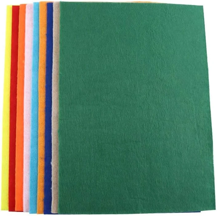 ۱۰ عدد پارچه نمدی رنگارنگ، ورق مربعی پارچه کاردستی ۲۰ × ۳۰ سانتی متر برای صنایع دستی DIY، خیاطی، پروژه های کاردستی ۱۰ عدد پارچه نمدی رنگارنگ، ورق مربعی پارچه کاردستی ۲۰ × ۳۰ سانتی متر برای صنایع دستی DIY، خیاطی، پروژه های کاردستی