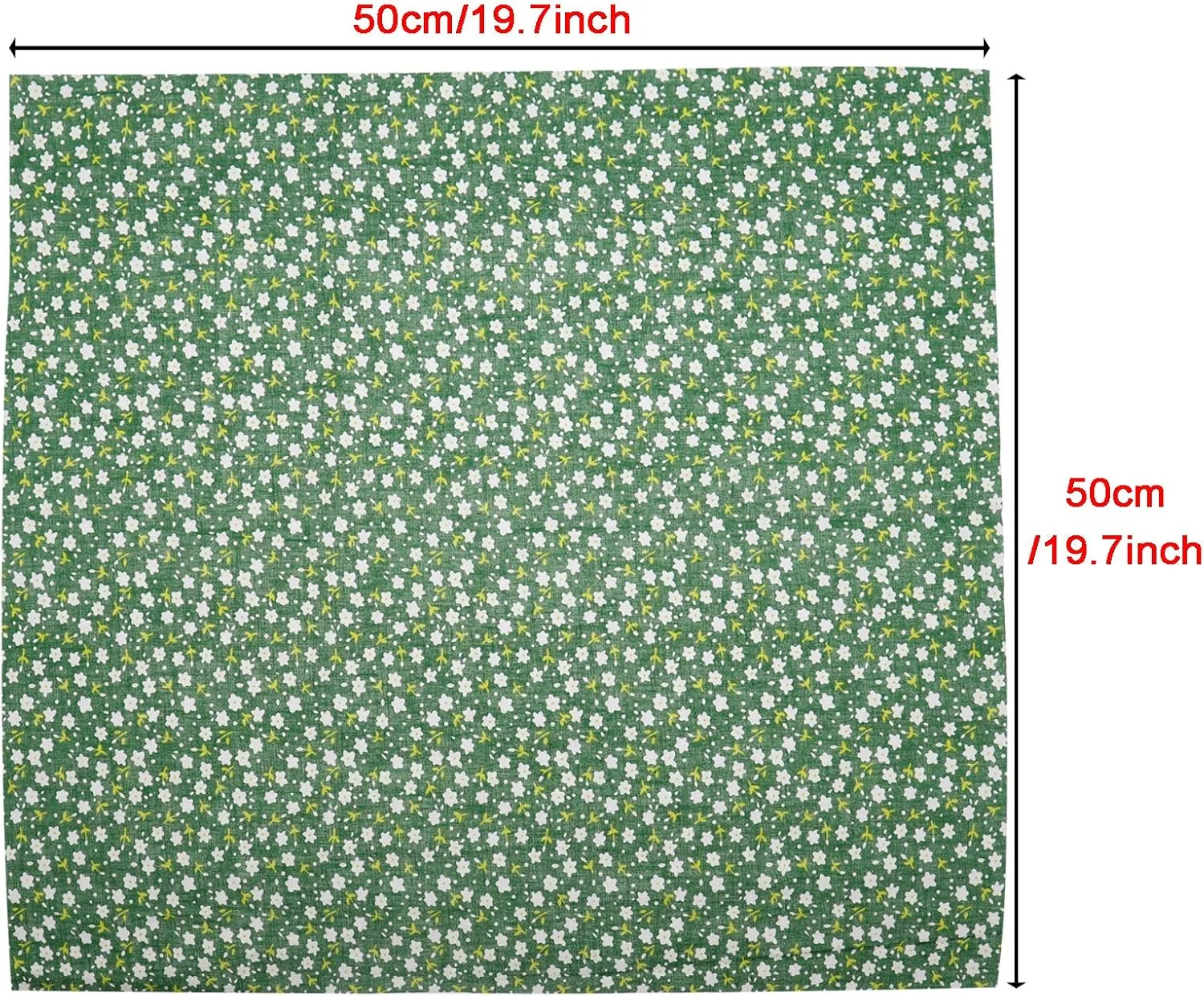 ایده خلاقانه 8 تکه پارچه 50x50 سانتیمتری طرح چهلتکه سبز، مناسب برای لحافدوزی، چاپ پارچه، بستههای پارچه نخی مربعی، مناسب برای خیاطی DIY به سبک روستایی ایده خلاقانه 8 تکه پارچه 50x50 سانتیمتری طرح چهلتکه سبز، مناسب برای لحافدوزی، چاپ پارچه، بستههای پارچه نخی مربعی، مناسب برای خیاطی DIY به سبک روستایی
