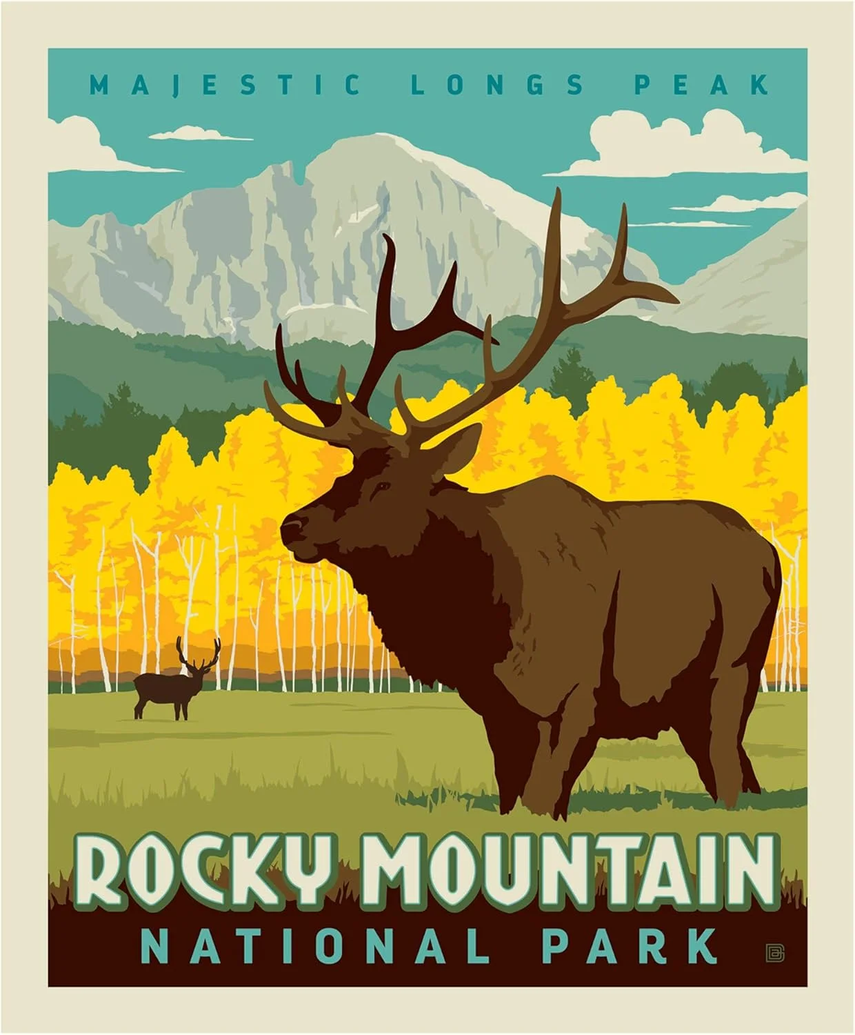 Riley Blake Designs National Parks Rocky Mountains Panel, Fabric Riley Blake Designs National Parks Rocky Mountains Panel, Fabric