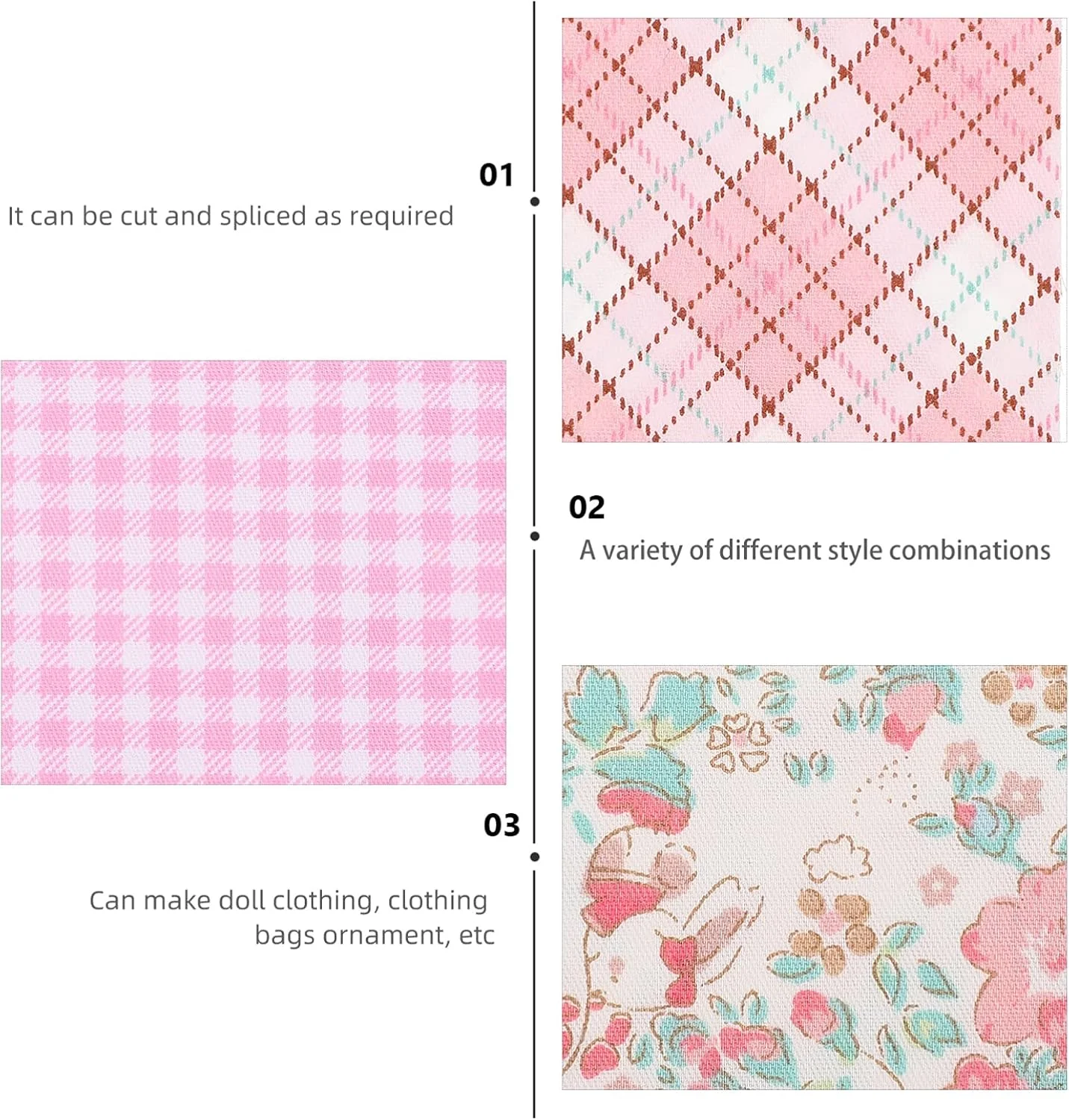 مجموعه رول ژله ای، نوارهای پارچه ای از قبل برش خورده برای لحاف دوزی، بسته پارچه ای نخی، رول پارچه ای تکه دوزی برای صنایع دستی DIY، لوازم خیاطی، 110X6.2 سانتی متر