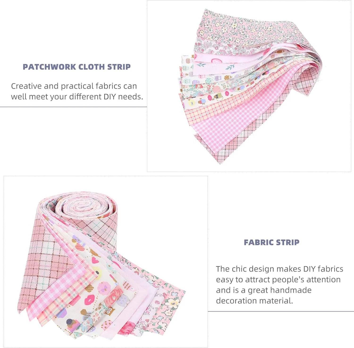 مجموعه رول ژله ای، نوارهای پارچه ای از قبل برش خورده برای لحاف دوزی، بسته پارچه ای نخی، رول پارچه ای تکه دوزی برای صنایع دستی DIY، لوازم خیاطی، 110X6.2 سانتی متر