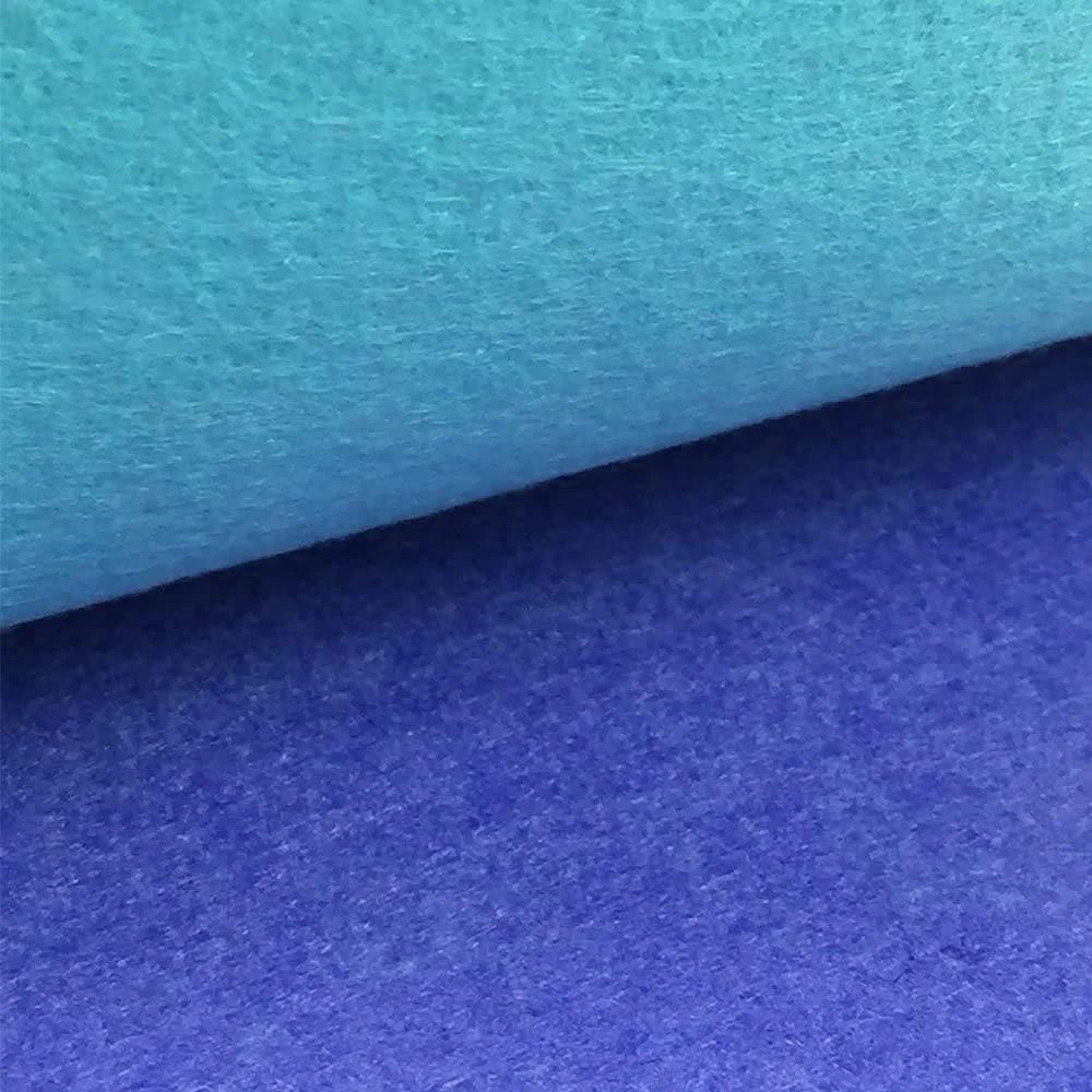 پک 50 عددی پارچه نمدی سفت POTTIIS، ابعاد 30 در 30 سانتی متر، ضخامت 1 میلی متر، رنگ های متنوع، مناسب برای کاردستی