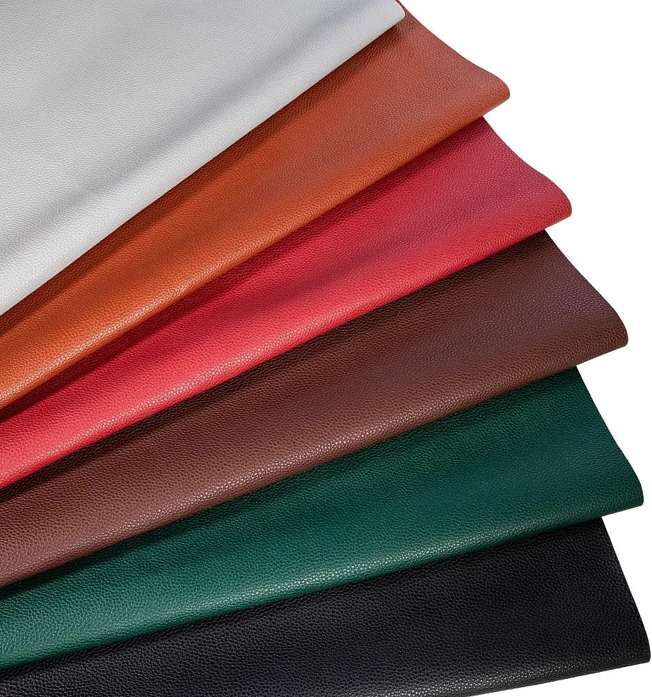 پارچه چرم مصنوعی نرم TORRAMI، 2 یارد 137 سانتی متر در 183 سانتی متر، ضخامت 0.95 میلی متر، مناسب برای روکش مبلمان، صنایع دستی DIY، طرح سنگریزه ای، بورگاندی
