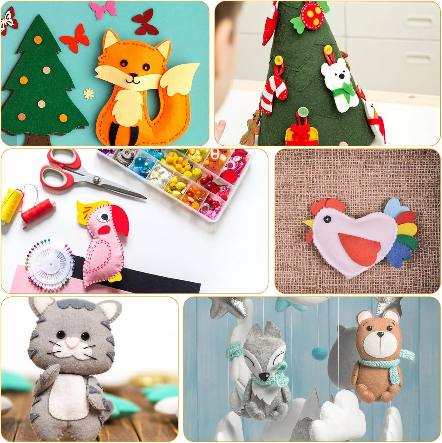 ورقه‌های نمدی سفید ضخیم برای کاردستی، 10 عدد 18x28.5 سانتی‌متری، ورقه‌های پارچه‌ای نمدی نرم و ضخیم برای هنر DIY، پروژه‌های خیاطی و لوازم ساخت