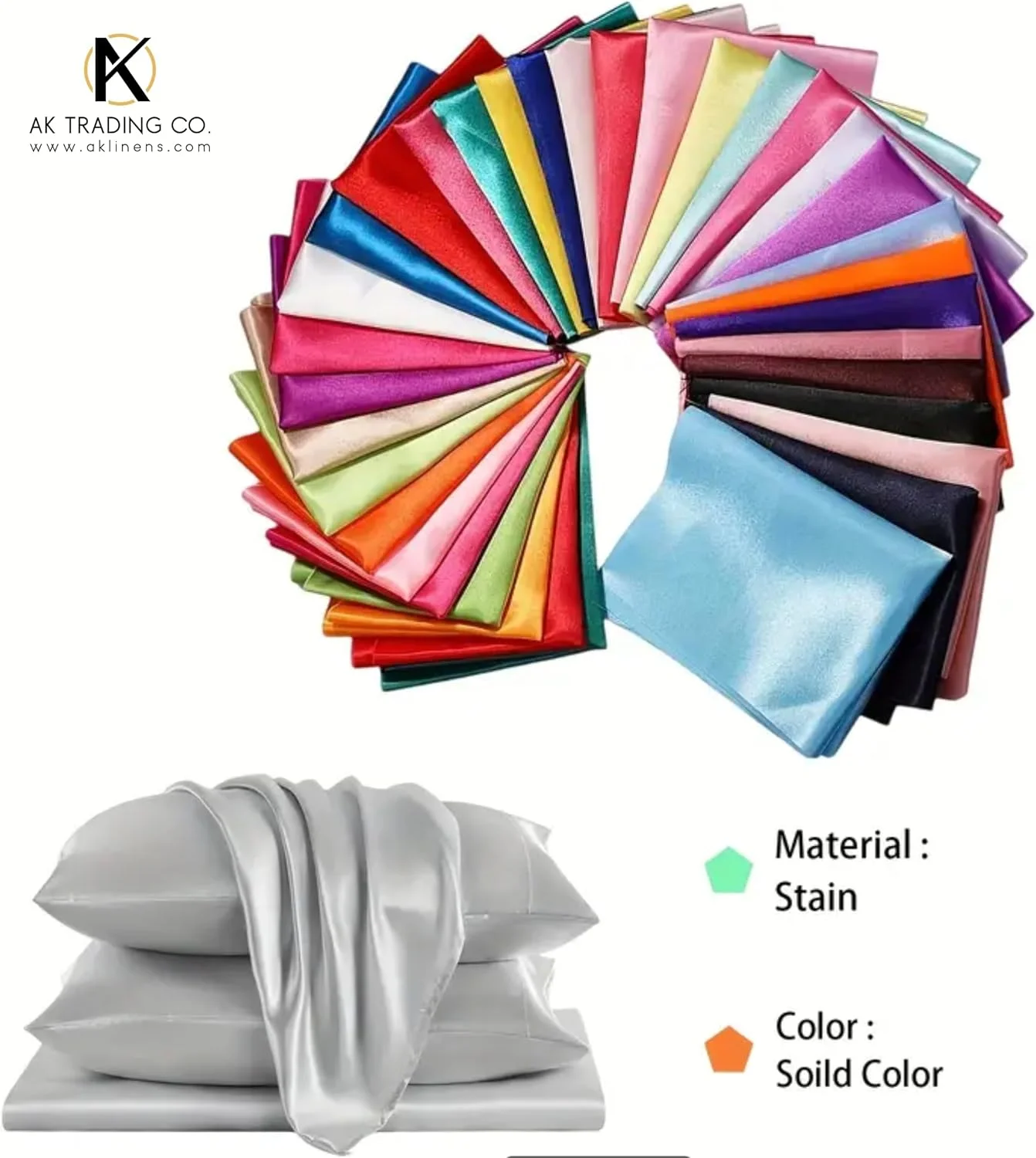 پارچه ساتن عروس طرح Charmeuse ای کی تریدینگ، عرض 152 سانتی متر - متری - مناسب برای عروسی، پوشاک، صنایع دستی، دکور، لباس (رژگونه، 9 متر) پارچه ساتن عروس طرح Charmeuse ای کی تریدینگ، عرض 152 سانتی متر - متری - مناسب برای عروسی، پوشاک، صنایع دستی، دکور، لباس (رژگونه، 9 متر)