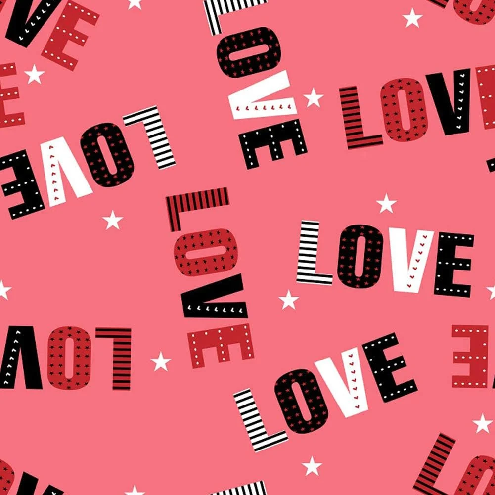 بسته پارچه ای روز ولنتاین - بسته 10 عددی مربع های لحاف دوزی پارچه نخی برای تکه دوزی، خیاطی DIY، اسکرپ بوک، پارچه گلدار دست ساز DIY، 50cm * 50cm