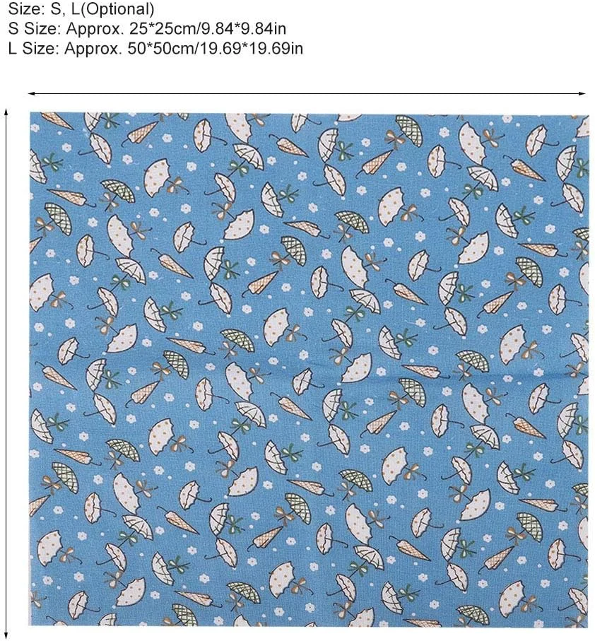 BABAUU بسته های پارچه ای 7 تکه ای، جنس پارچه نخی گلدار برای خیاطی، پارچه های آبی با الگوهای مختلف، بسته های پارچه ای برای صنایع دستی DIY، خیاطی، تکه دوزی، 50 x 50 سانتی متر BABAUU بسته های پارچه ای 7 تکه ای، جنس پارچه نخی گلدار برای خیاطی، پارچه های آبی با الگوهای مختلف، بسته های پارچه ای برای صنایع دستی DIY، خیاطی، تکه دوزی، 50 x 50 سانتی متر