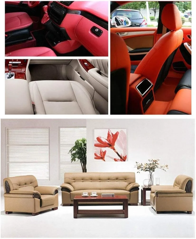 ورق پارچه چرمی مصنوعی PVC مدل XCYYBB، پارچه طرح چرم لیچی با پشتی کرباس، چرم مصنوعی برای روکش مبلمان، مناسب برای کیف، کلاه، جواهرات، کاردستی مو، خیاطی و تزئینات - آبی دریاچهای 1.38x3 متر ورق پارچه چرمی مصنوعی PVC مدل XCYYBB، پارچه طرح چرم لیچی با پشتی کرباس، چرم مصنوعی برای روکش مبلمان، مناسب برای کیف، کلاه، جواهرات، کاردستی مو، خیاطی و تزئینات - آبی دریاچهای 1.38x3 متر