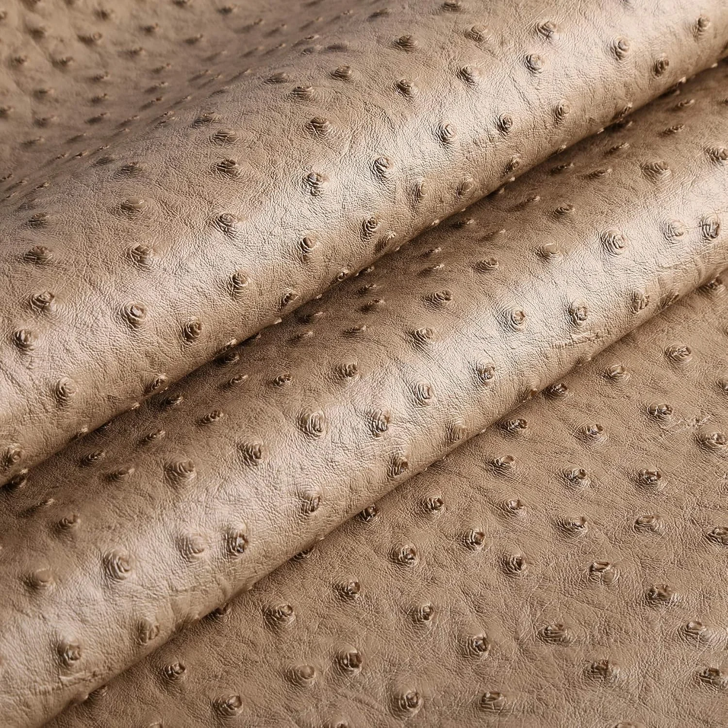 پارچه چرم مصنوعی طرح شترمرغ دافان: چرم روکش وینیل برای صنایع دستی، DIY، ابزارسازی، خیاطی، کارگاه های سرگرمی، ساخت کیف پول. مربع، ضخامت 1.0 میلی متر، عرض 54 اینچ (برش خورده 72"x54") پارچه چرم مصنوعی طرح شترمرغ دافان: چرم روکش وینیل برای صنایع دستی، DIY، ابزارسازی، خیاطی، کارگاه های سرگرمی، ساخت کیف پول. مربع، ضخامت 1.0 میلی متر، عرض 54 اینچ (برش خورده 72"x54")