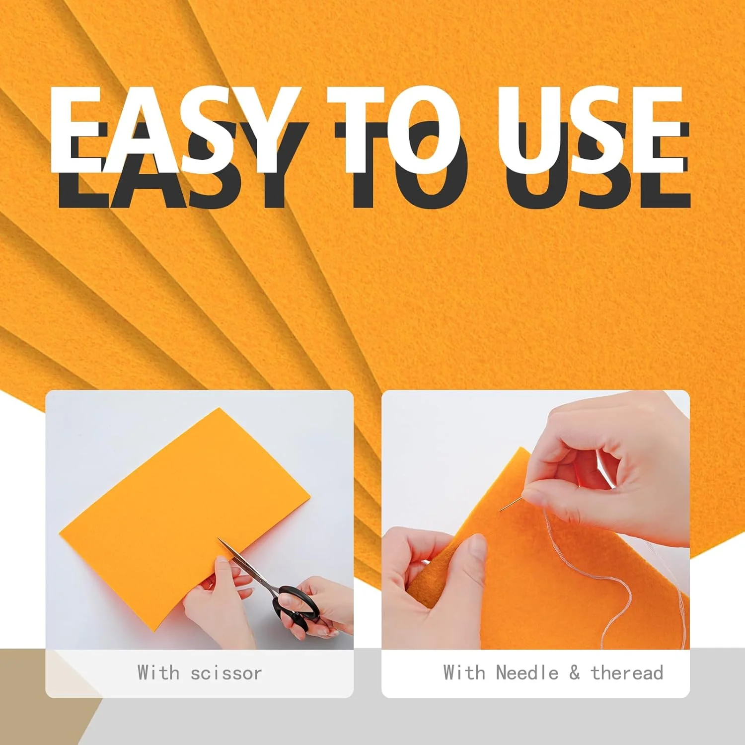 مربع های نمدی نارنجی HaoFeiJH - 6 عدد ورق نمدی - سایز A4 8x12 سفت، 1 رنگ، ضخامت 2 میلی متر، ایده آل برای خیاطی و صنایع دستی مربع های نمدی نارنجی HaoFeiJH - 6 عدد ورق نمدی - سایز A4 8x12 سفت، 1 رنگ، ضخامت 2 میلی متر، ایده آل برای خیاطی و صنایع دستی