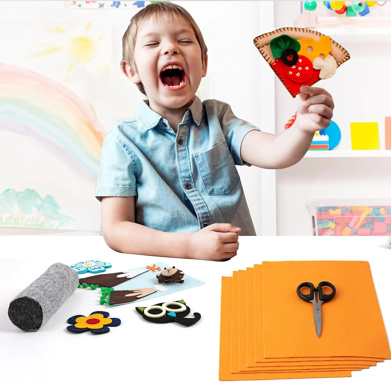 مربع های نمدی نارنجی HaoFeiJH - 6 عدد ورق نمدی - سایز A4 8x12 سفت، 1 رنگ، ضخامت 2 میلی متر، ایده آل برای خیاطی و صنایع دستی مربع های نمدی نارنجی HaoFeiJH - 6 عدد ورق نمدی - سایز A4 8x12 سفت، 1 رنگ، ضخامت 2 میلی متر، ایده آل برای خیاطی و صنایع دستی