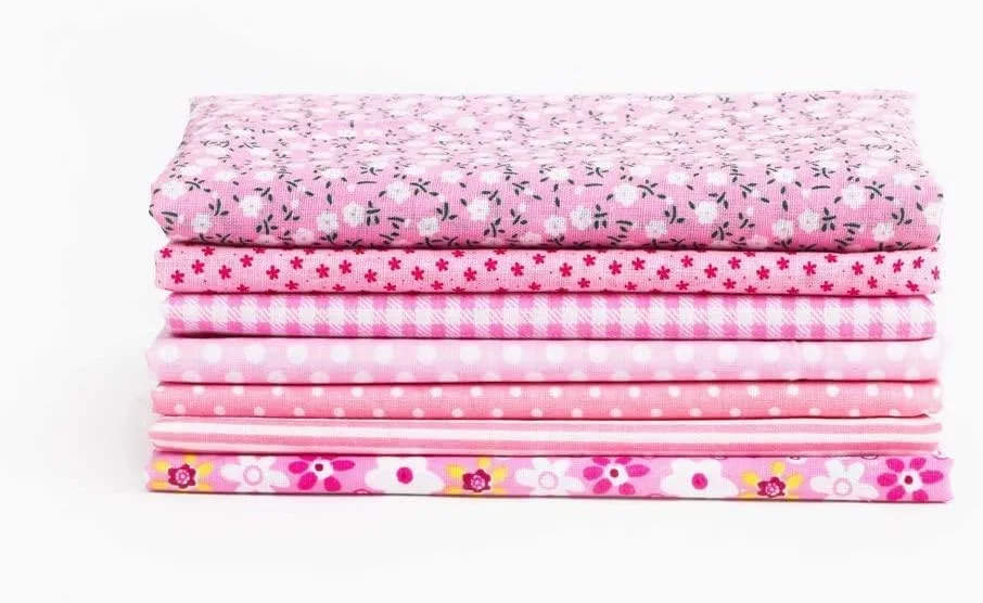 Quarter Fabric Cotton, 7Pcs DIY Craft Quilting Fabric, Cotton Fabric Bundles Sewing Fabric Set (25 X 25cm) Quarter Fabric Cotton, 7Pcs DIY Craft Quilting Fabric, Cotton Fabric Bundles Sewing Fabric Set (25 X 25cm)